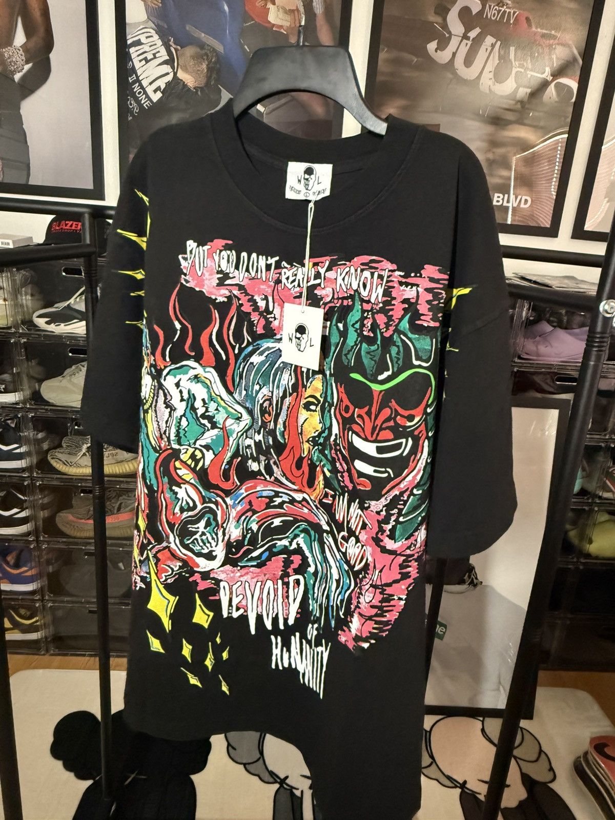 Warren Lotas Warren Lotas Devoid of Humanity T-Shirt Size US L / EU 52-54 / 3 - 2 Thumbnail
