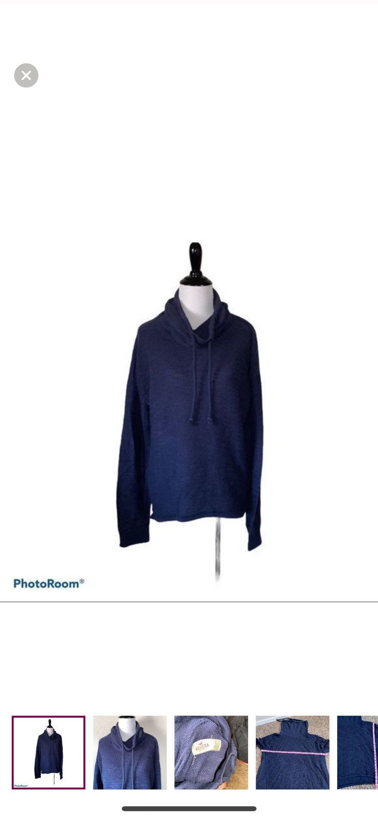 Hollister Hollister large cowlneck pullover sweatshirt Size L / US 10 / IT 46 - 1 Thumbnail