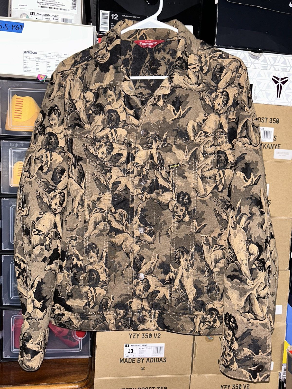 未使用 Supreme 16AW Cherub Trucker Jacket Supreme Cherub Trucker Jacket Denim Men's - FW16 - US
