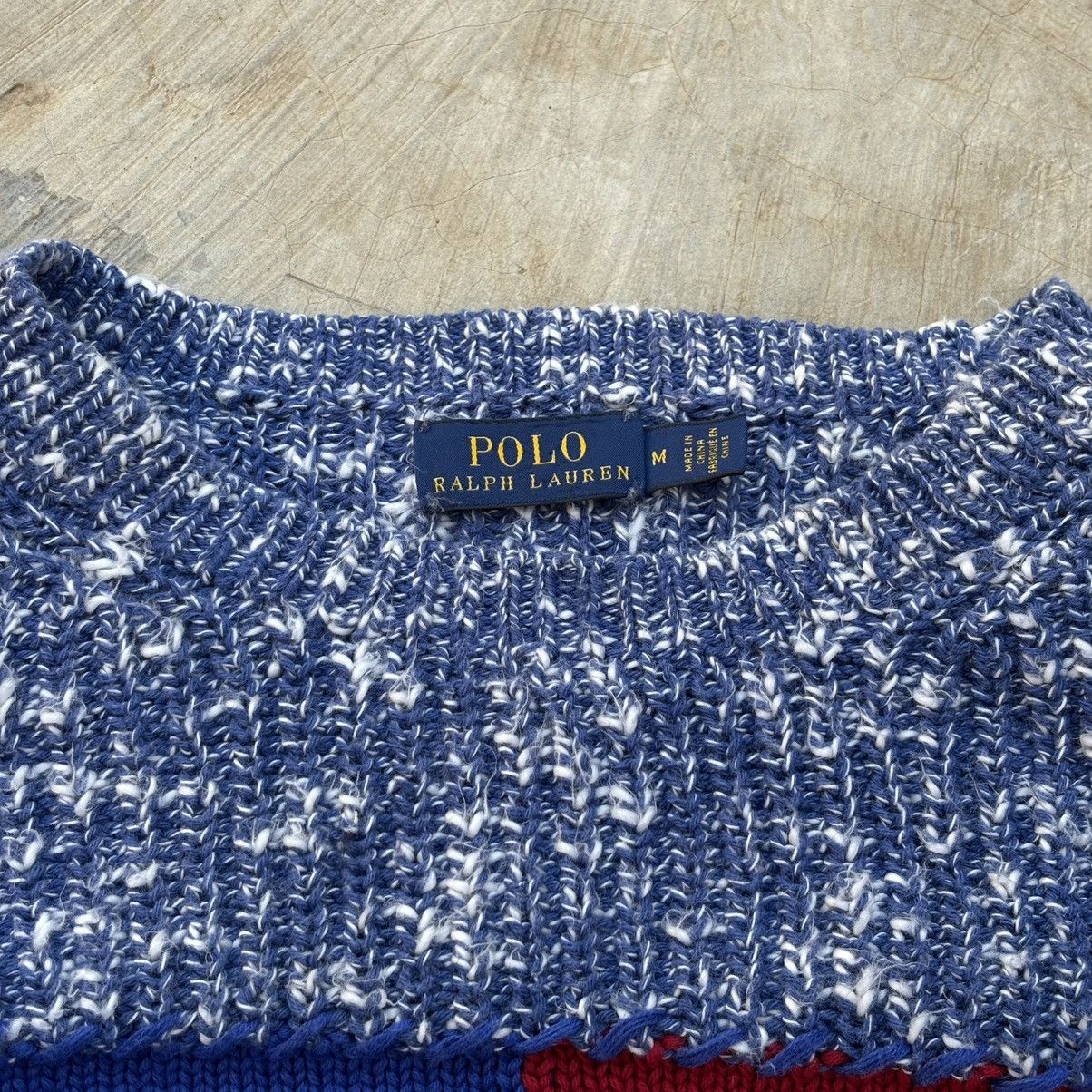 Polo Ralph Lauren Vintage Polo Ralph Lauren Flag Knitwear Sweater Size US M / EU 48-50 / 2 - 7 Thumbnail