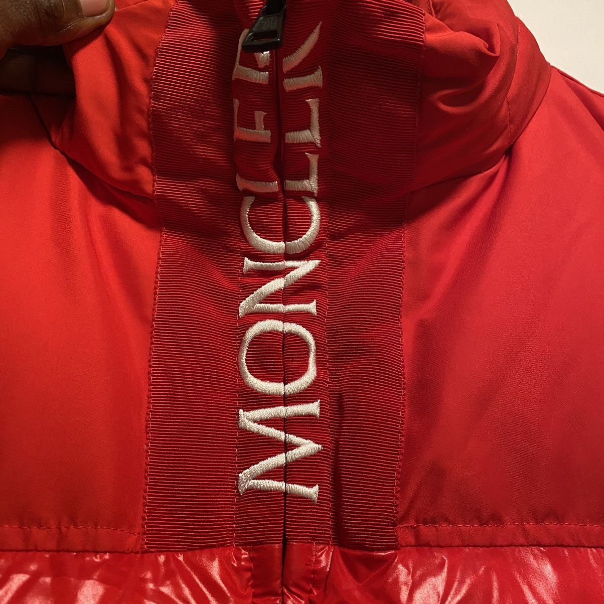 Moncler Moncler Bruel Down Jacket Red Size US L / EU 52-54 / 3 - 3 Thumbnail