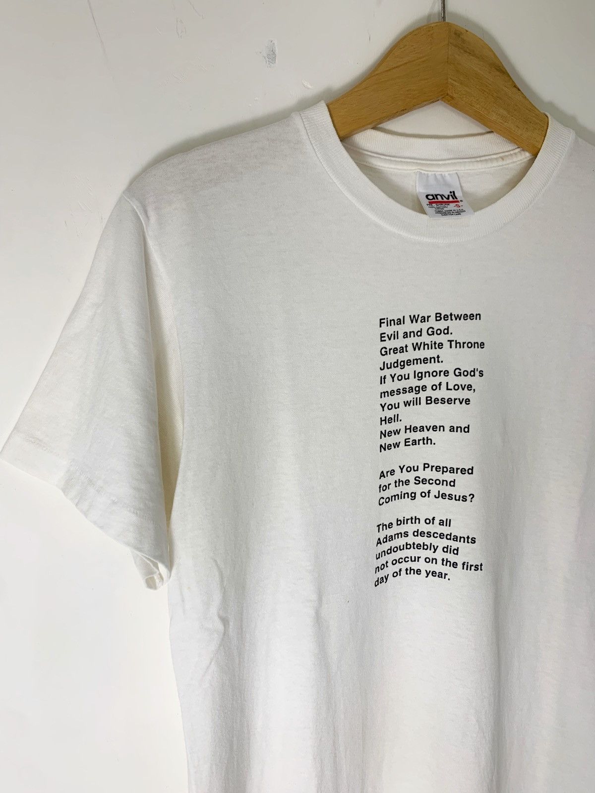 Vintage vintage jesus tee Size US S / EU 44-46 / 1 - 8 Thumbnail
