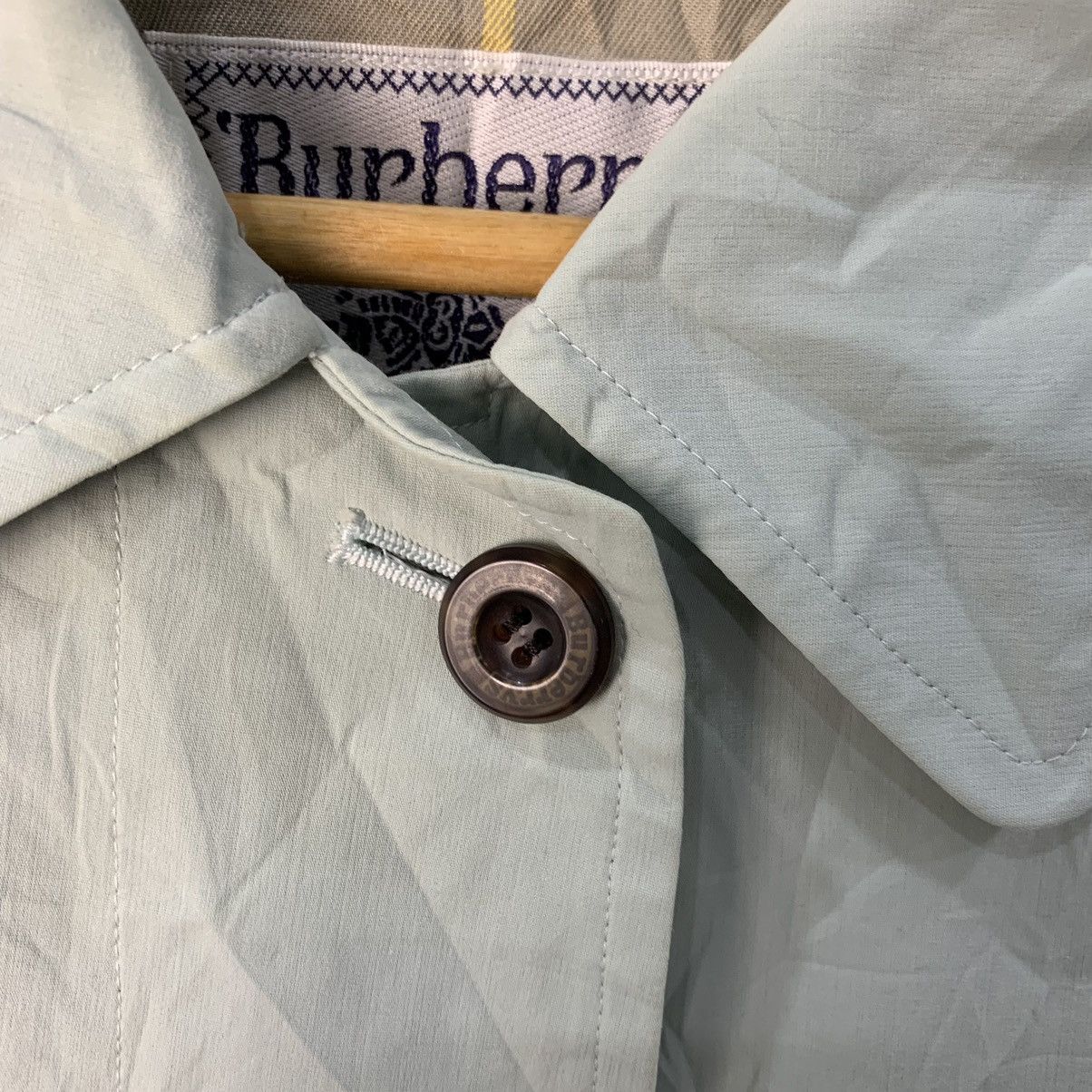 Burberry × Vintage Vintage Burberry's Trench Coat / Long Jacket Nova Check Size US L / EU 52-54 / 3 - 4 Thumbnail