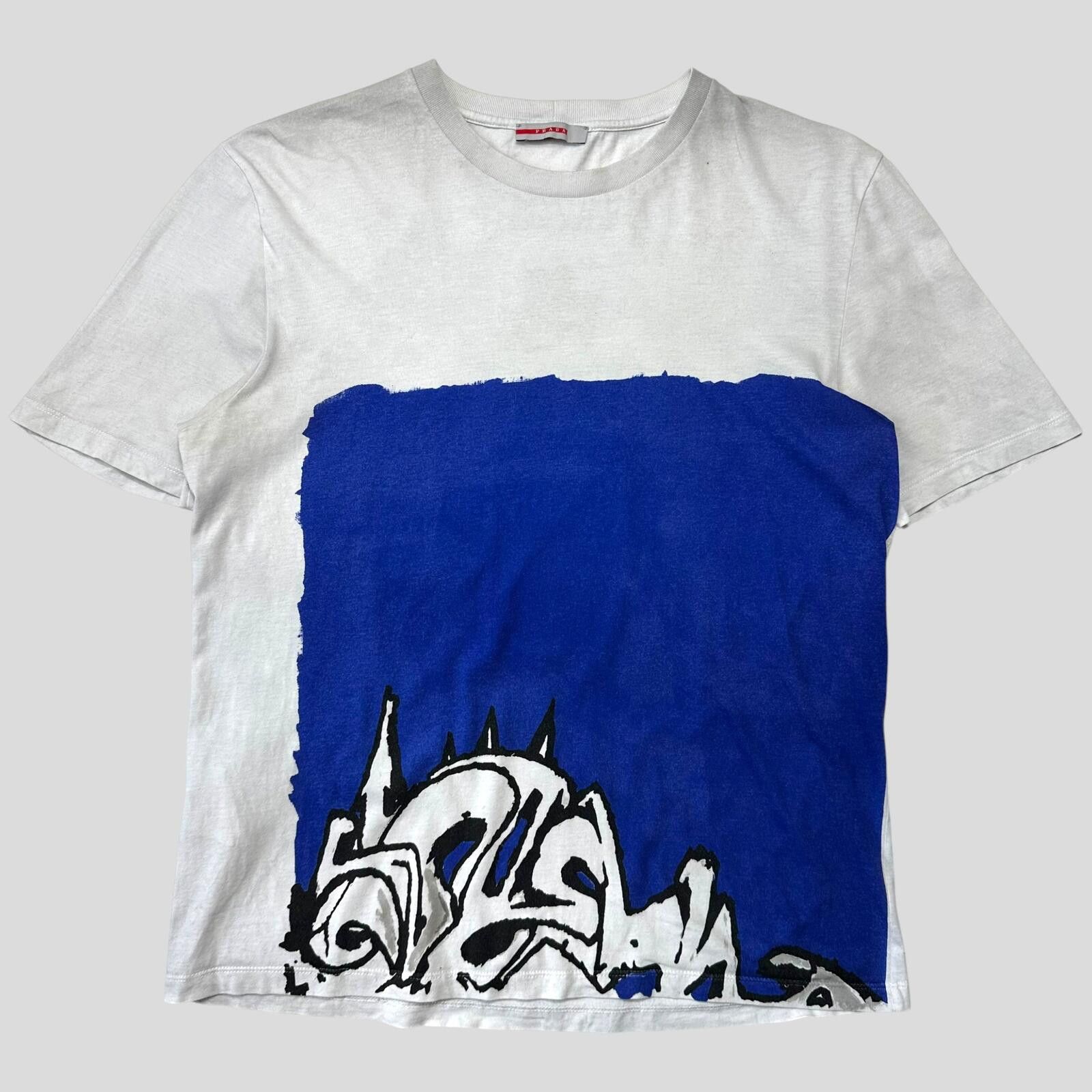 Prada Prada Sport 2007 Unspoken Dialogue Graphic T-shirt - M Size US M / EU 48-50 / 2 - 3 Thumbnail