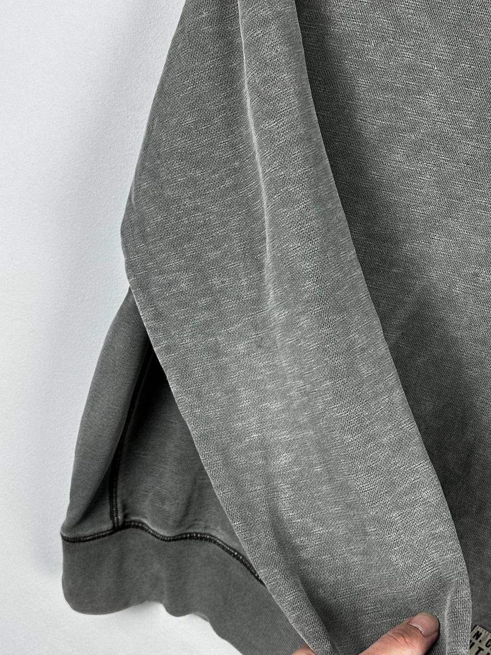 Nigel Cabourn Nigel Cabourn Utility Stone Wash Grey Army Sweatshirt Size US S / EU 44-46 / 1 - 9 Thumbnail