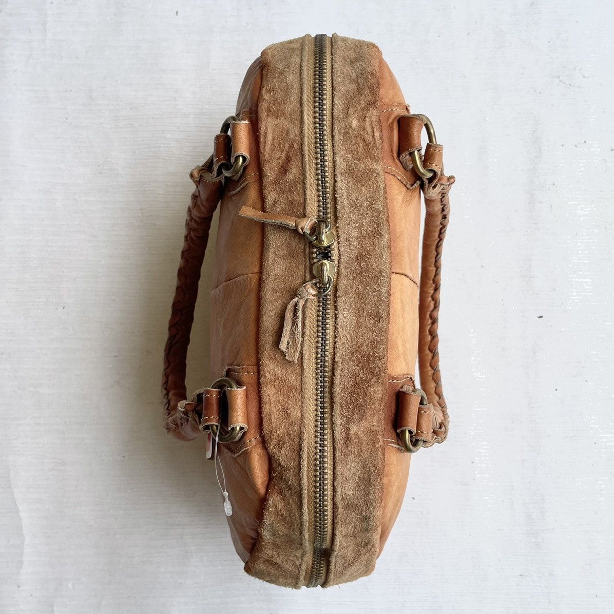 Japanese Brand × Leather Vintage Japan Leather Mini Handbag Size ONE SIZE - 6 Thumbnail