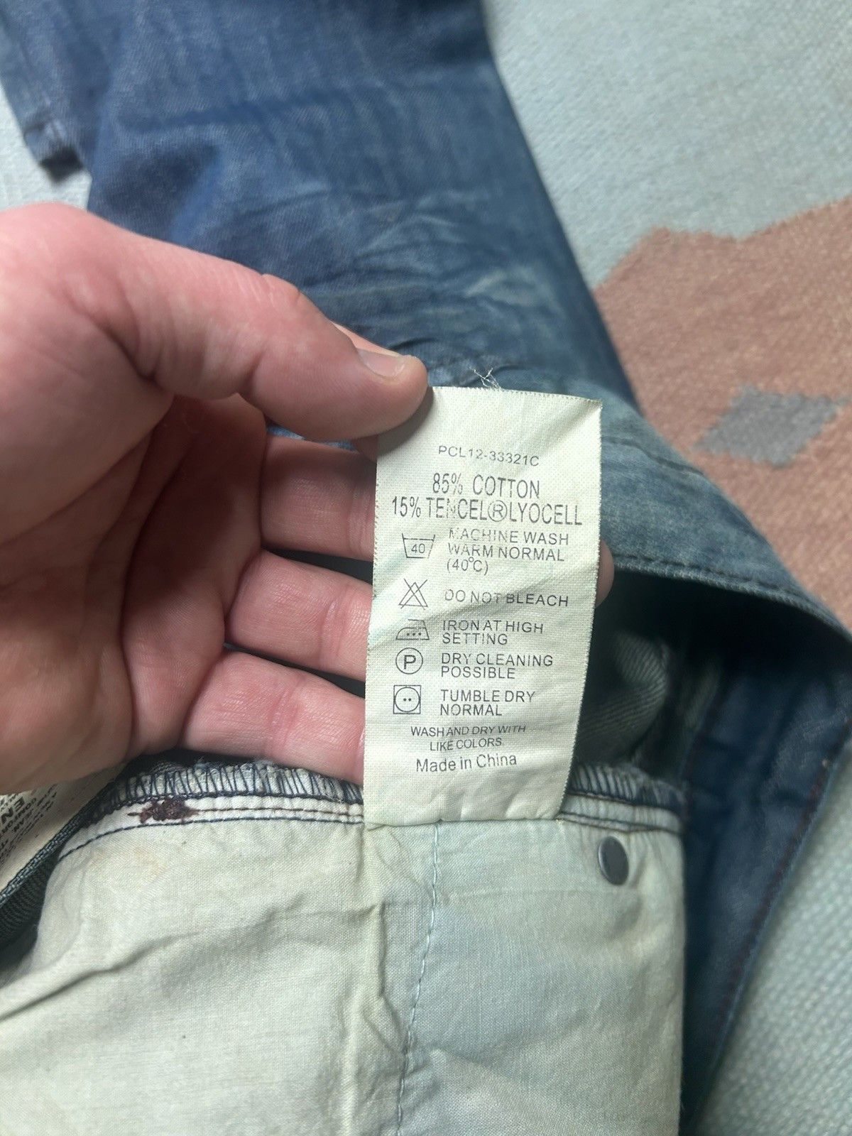 Vintage Vtg Levis Engineered jeans fade NWT DEADSTOCK straight 33x33 Size US 33 - 6 Thumbnail