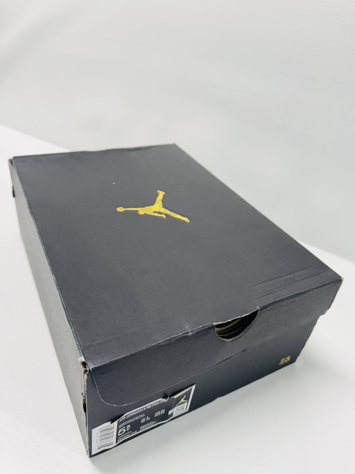 Jordan Brand Air Jordan 6 Retro Mid Georgetown Grey Size US 5.5 / EU 38 - 8 Thumbnail