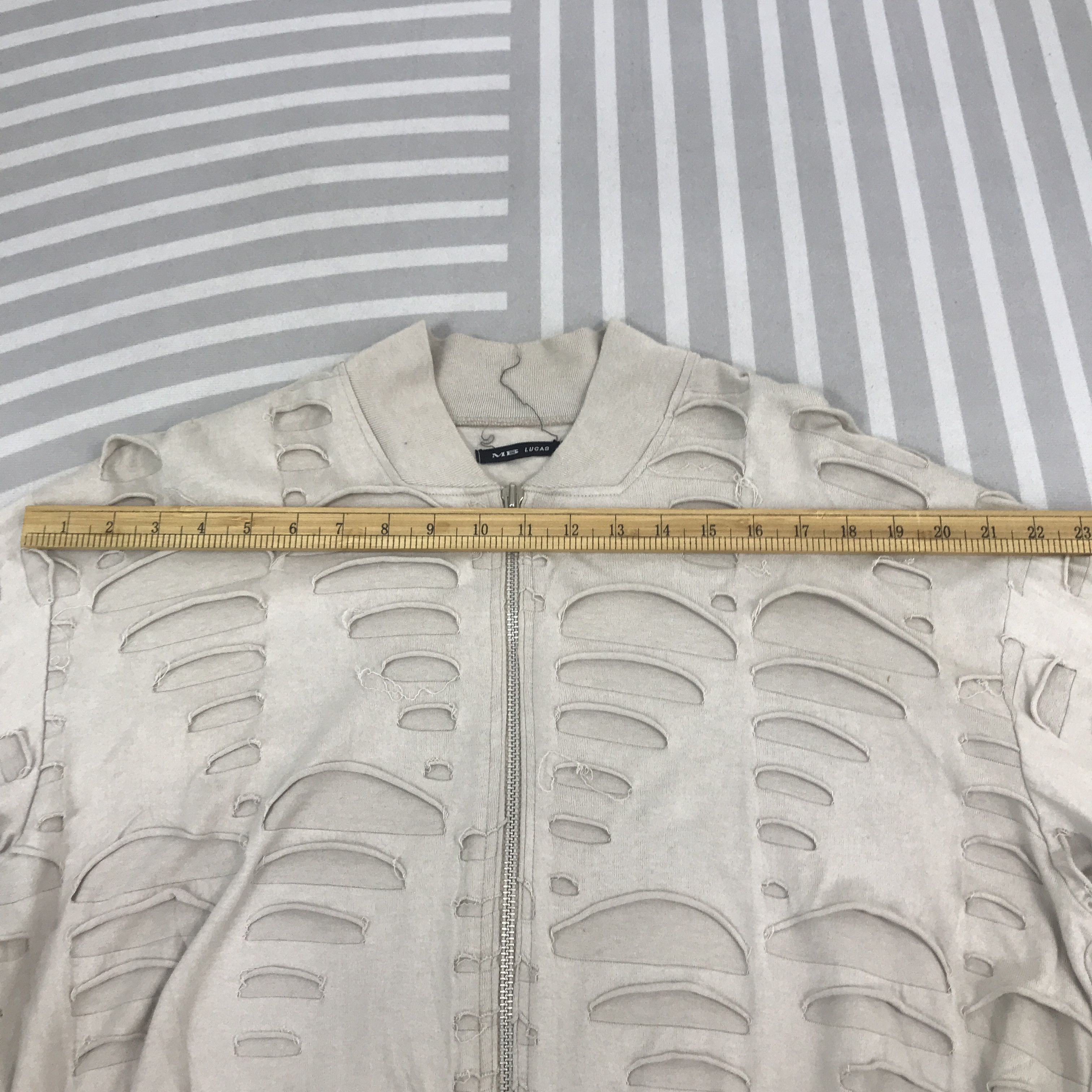 Japanese Brand × Vintage Japan MB Lucas Distressed design bomber Jacket Size US L / EU 52-54 / 3 - 5 Thumbnail