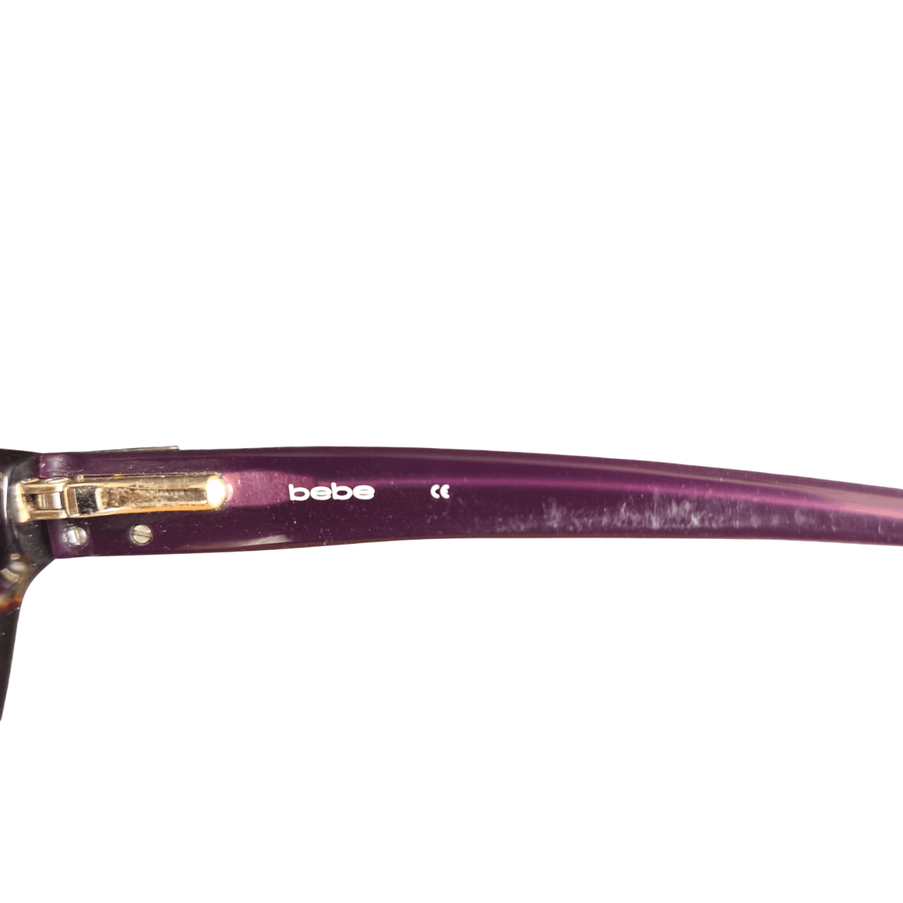 Bebe Bebe Tortoise Cat Eye Glasses Size ONE SIZE - 5 Thumbnail