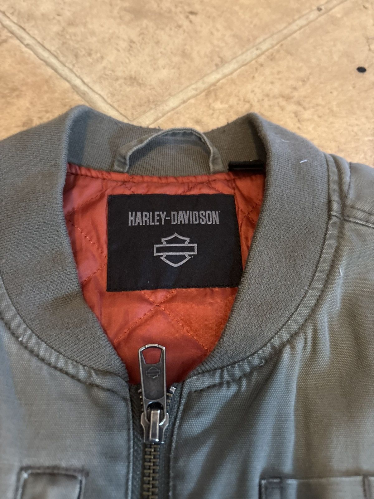 Harley Davidson Harley Davidson Canvas Vest Size US L / EU 52-54 / 3 - 2 Thumbnail