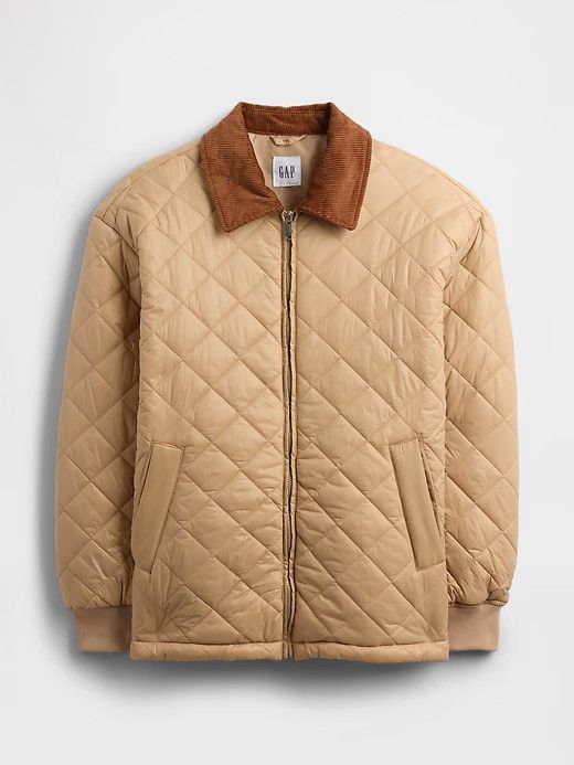 Gap GAP Relaxed Quilted Nylon Jacket Size M / US 6-8 / IT 42-44 - 1 Thumbnail