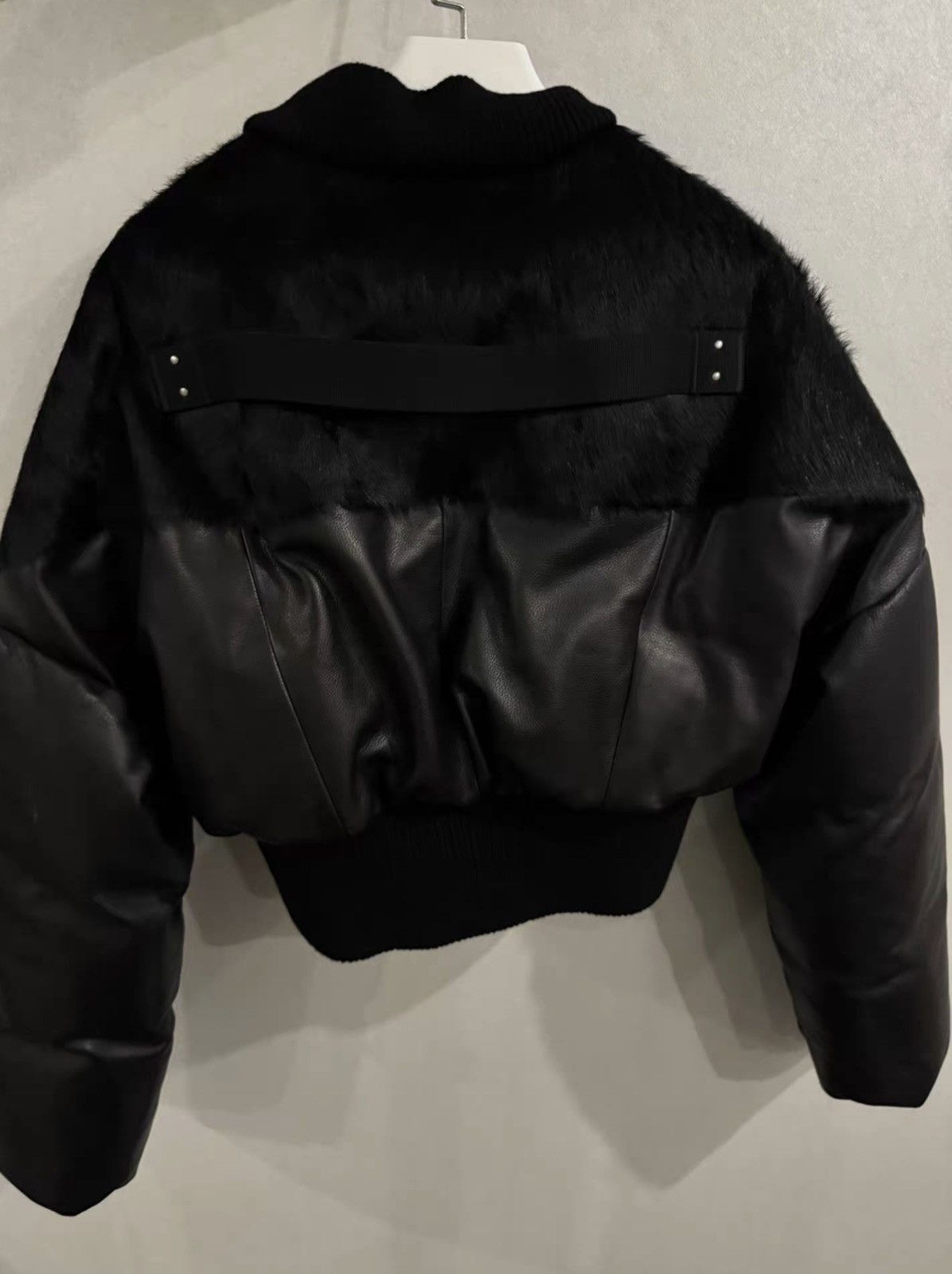 Rick Owens Rick Owens horsehair leather down jacket Size US M / EU 48-50 / 2 - 2 Thumbnail