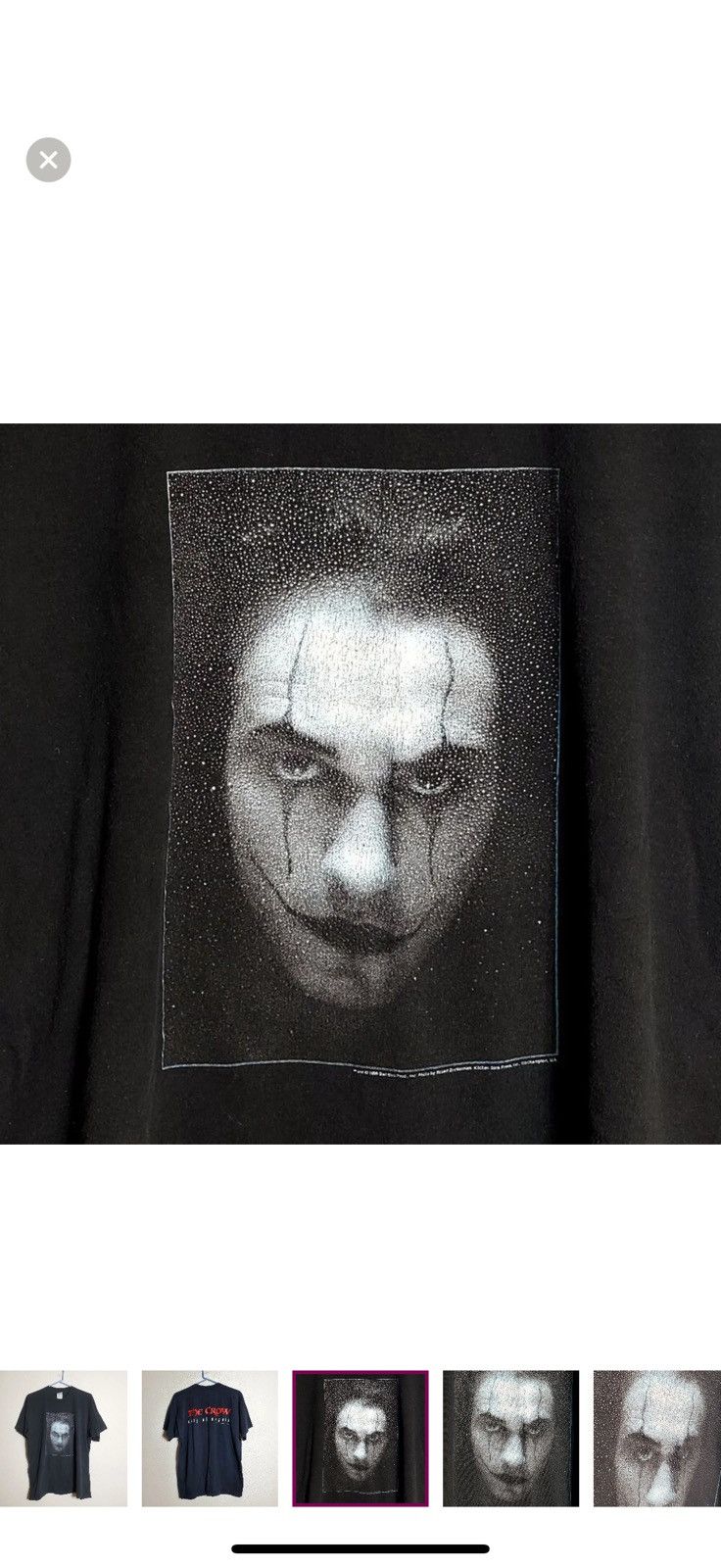 Other Original The Crow Movie Shirt Size US XL / EU 56 / 4 - 3 Thumbnail
