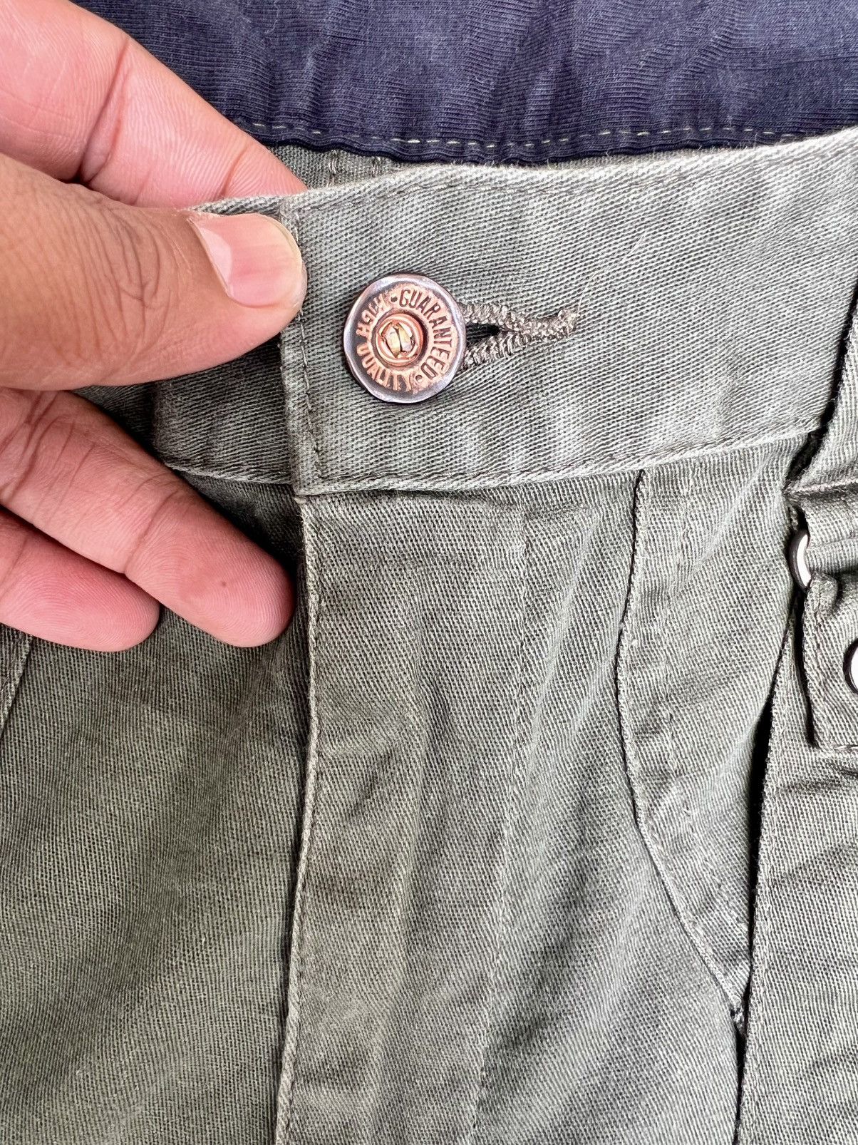 If Six Was Nine × Japanese Brand × PPFM VINTAGE PPFM BONDAGE CARGO PANTS Size US 33 - 8 Thumbnail