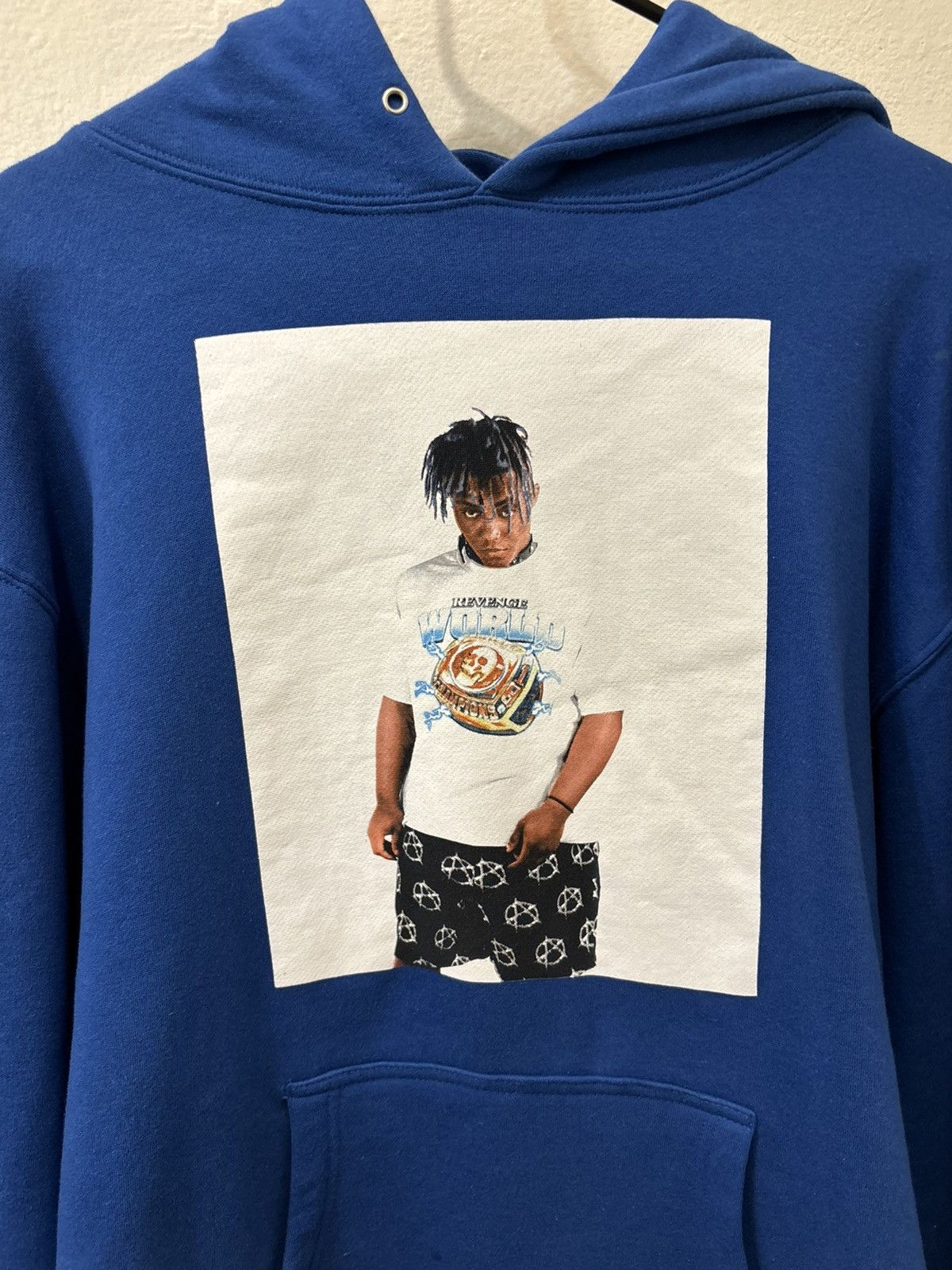 Revenge blue Revenge x Juice WRLD Legends Never Die hoodie Size US L / EU 52-54 / 3 - 3 Thumbnail
