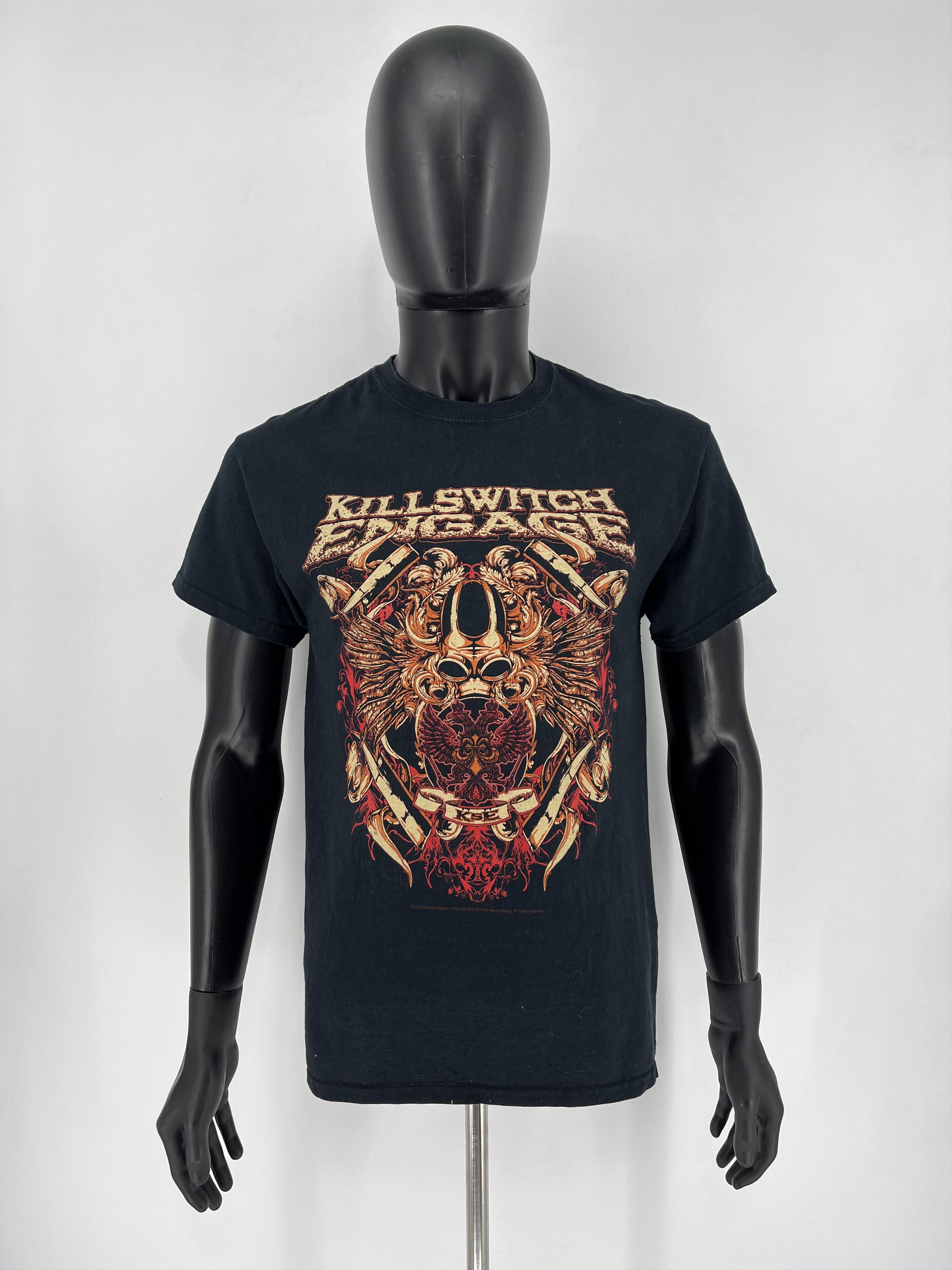 Band Tees × Vintage Killswitch Engage Metalcore Band Tee 00s Size US M / EU 48-50 / 2 - 3 Thumbnail