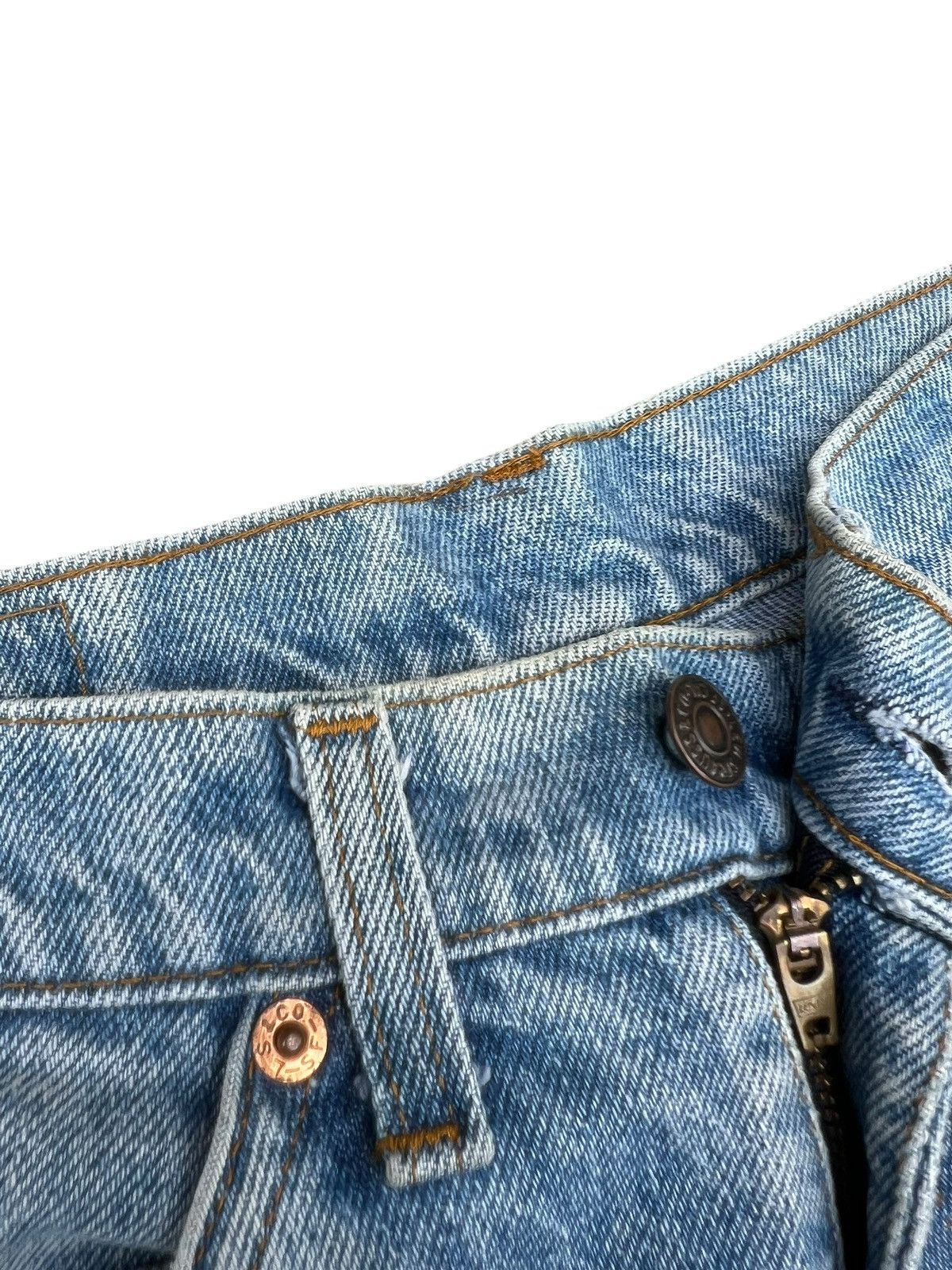 Levi's VTG 80s Levi’s 517 Orange Tag Aging Mud Denim Flare Jeans Size US 31 - 7 Thumbnail