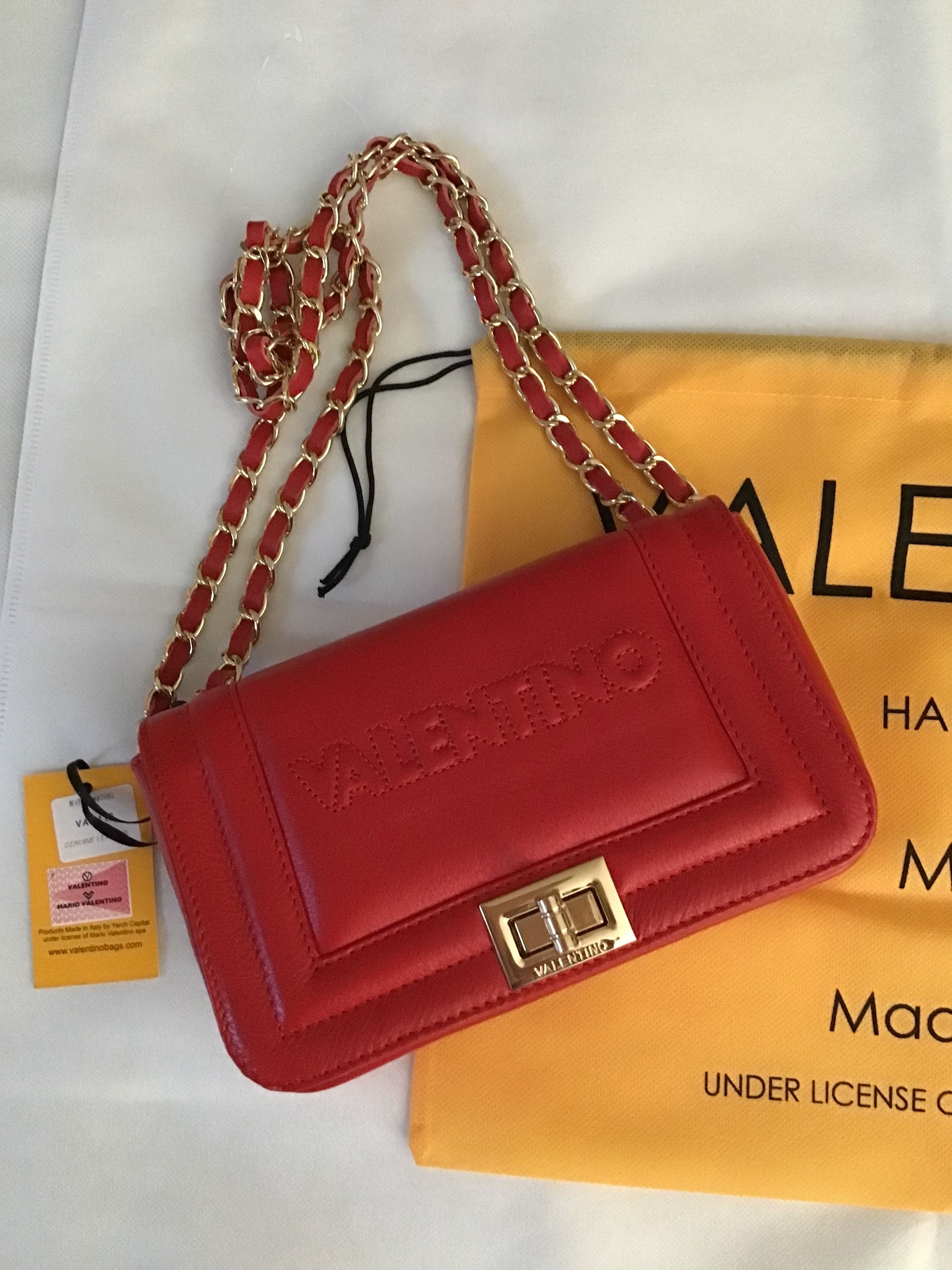 Mario Valentino BEATRIZ EMBOSSED LEATHER CROSSBODY Size ONE SIZE - 1 Thumbnail