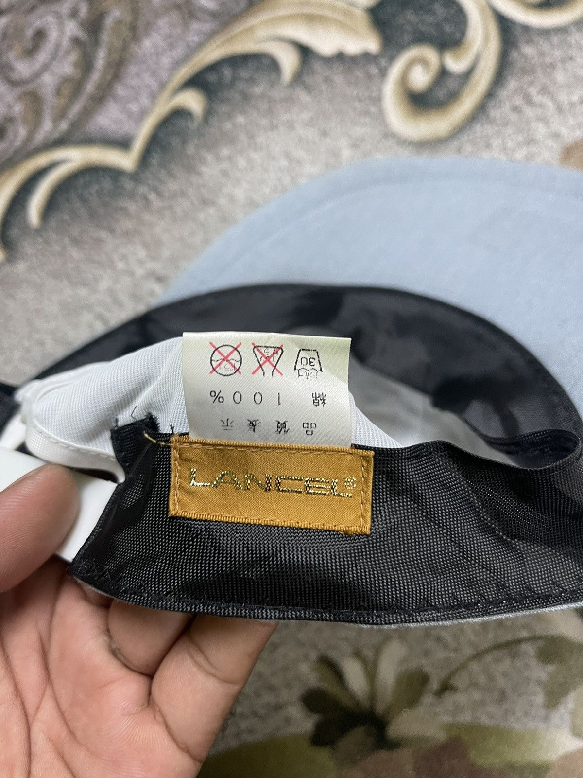 Japanese Brand Vintage Lancel Cap Hat Streetwear Size ONE SIZE - 8 Thumbnail