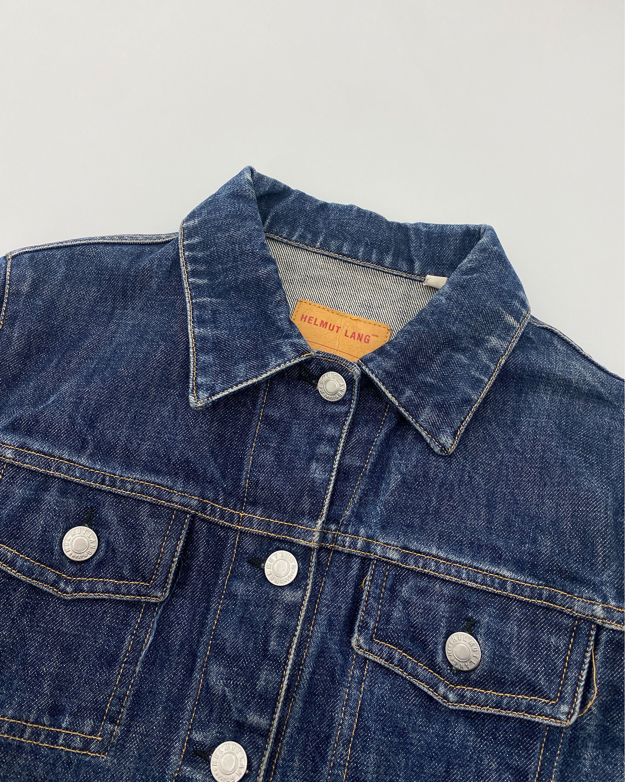Helmut Lang 1998 Denim Jacket Size S / US 4 / IT 40 - 4 Thumbnail