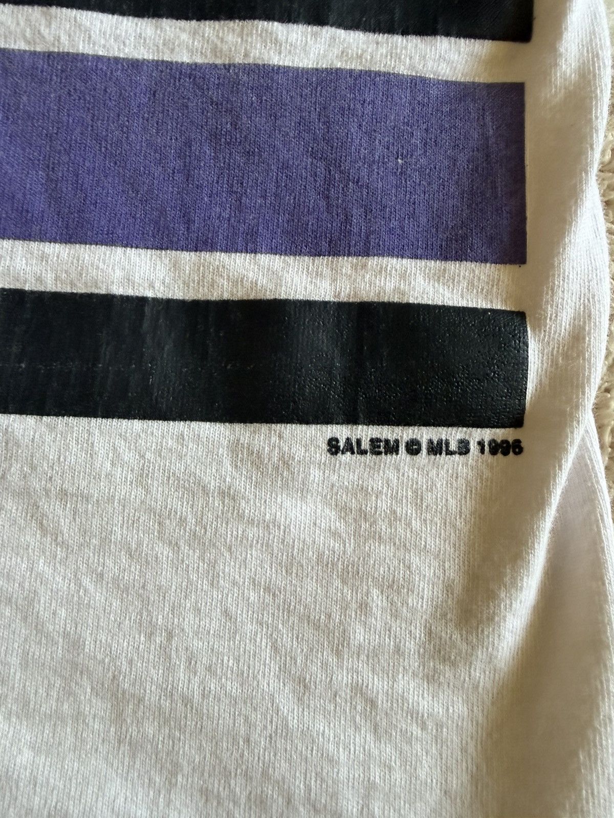 Pro Player Colorado Rockies Salem Sports T-Shirt (1996) Size Large Size US L / EU 52-54 / 3 - 4 Thumbnail