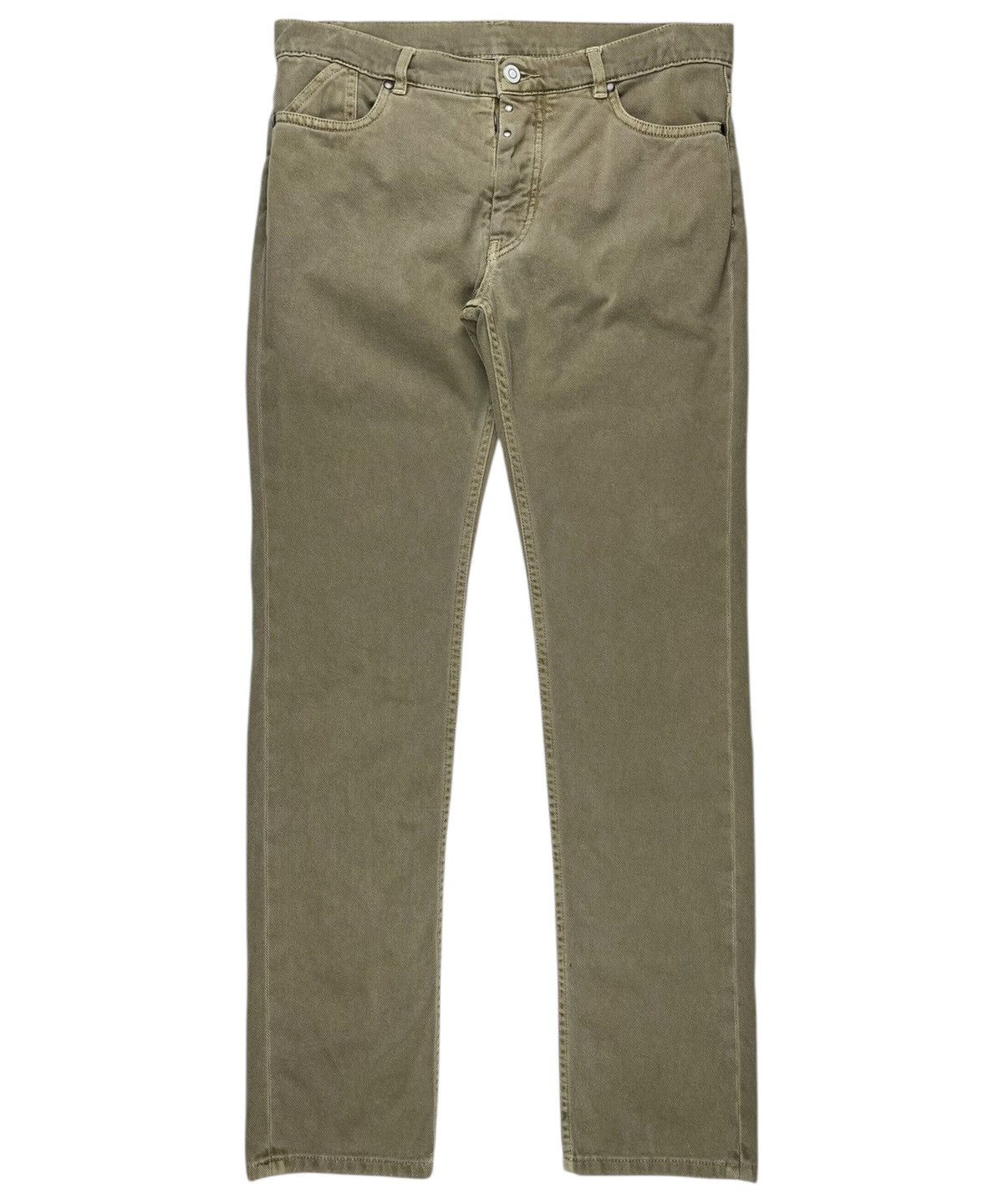 Maison Margiela SS13 Maison Margiela Line 10 Stitched Beige Slim Jeans Size US 30 / EU 46 - 1 Thumbnail