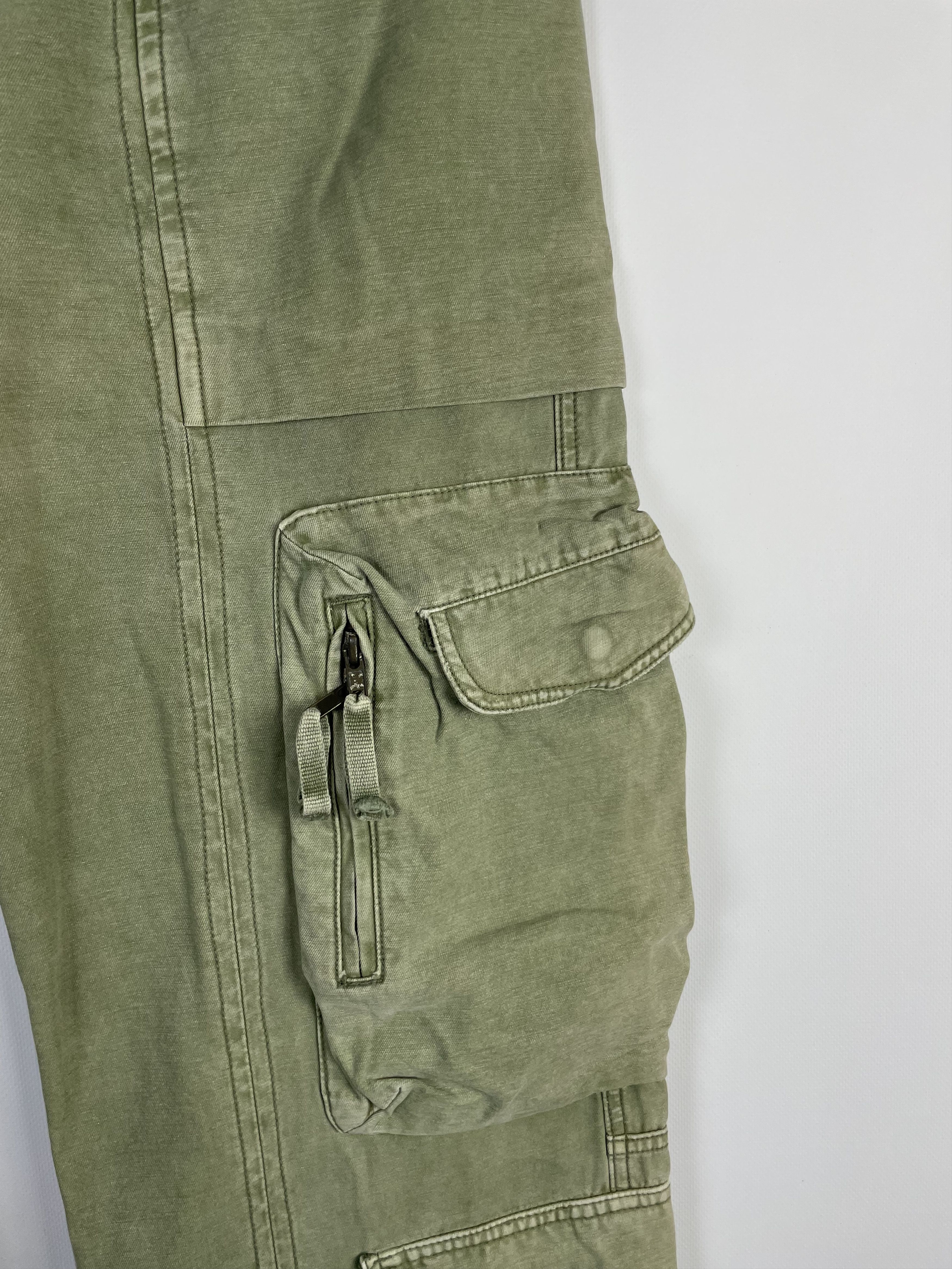 Japanese Brand Y2K Pants Cargo Japan Style Multi Pocket Bondage Size US 34 / EU 50 - 10 Thumbnail