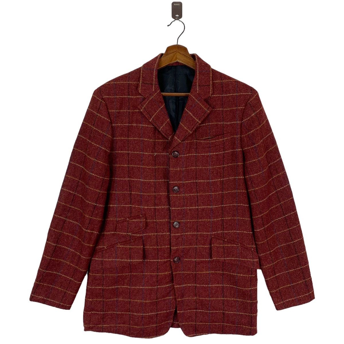 Tete Homme VINTAGE TETE HOMME ISSEY MIYAKE WOOL COAT Size L / US 10 / IT 46 - 1 Thumbnail