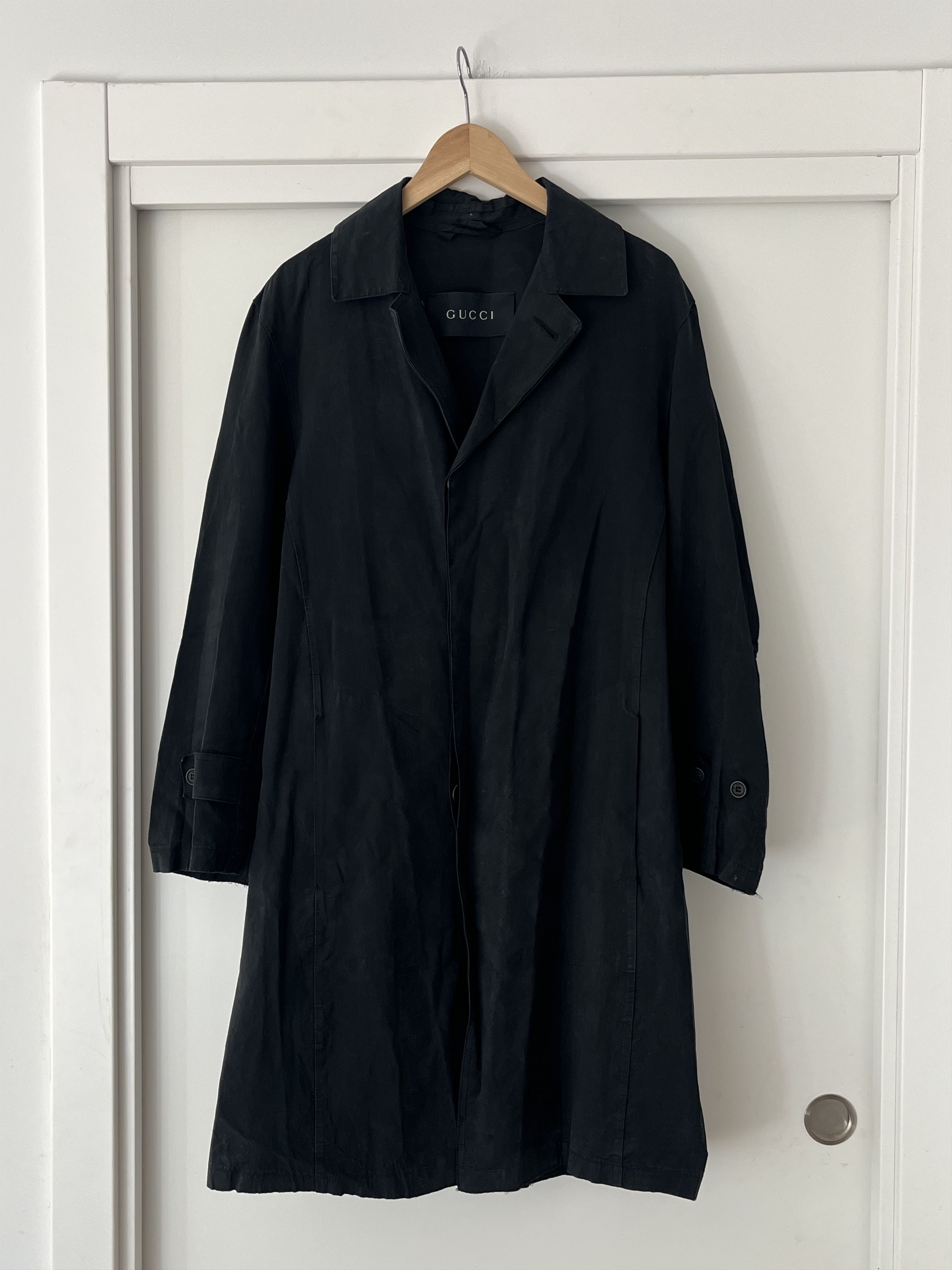 Gucci Gucci Tom Ford Macintosh Mac Coat Raincoat Jacket Trench 90s Size US S / EU 44-46 / 1 - 2 Thumbnail