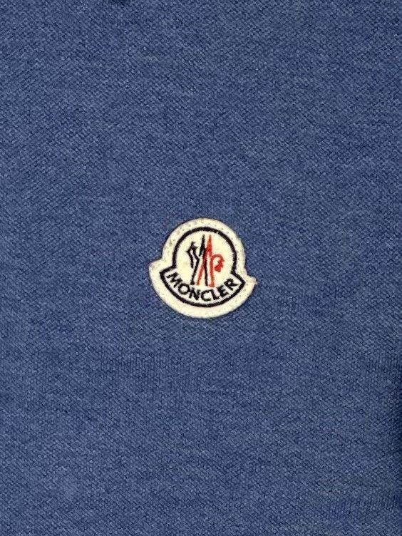 Moncler Rare Moncler Polo Shirt Long Sleeve Cotton Logo Size US S / EU 44-46 / 1 - 5 Thumbnail