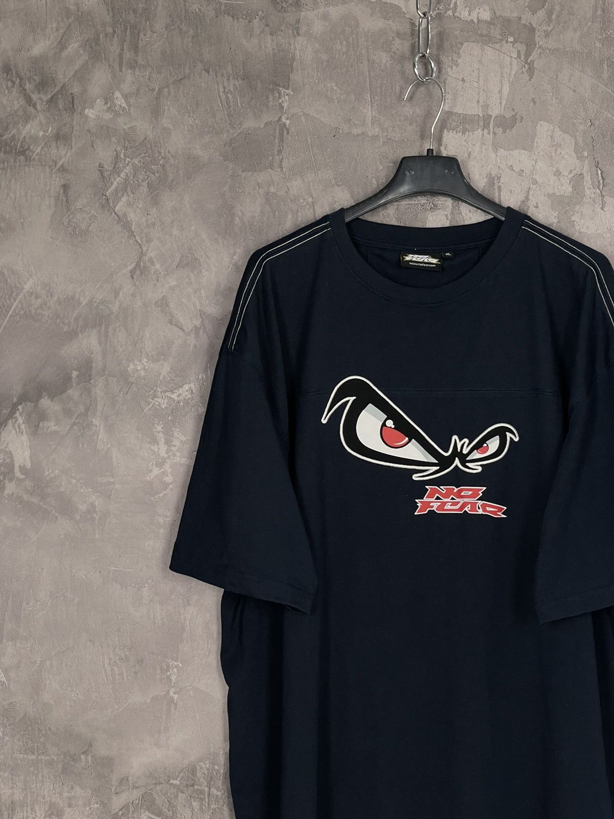 No Fear × Vintage Vintage No Fear Made In USA Short Sleeve Printed T-Shirt Size US XL / EU 56 / 4 - 3 Thumbnail
