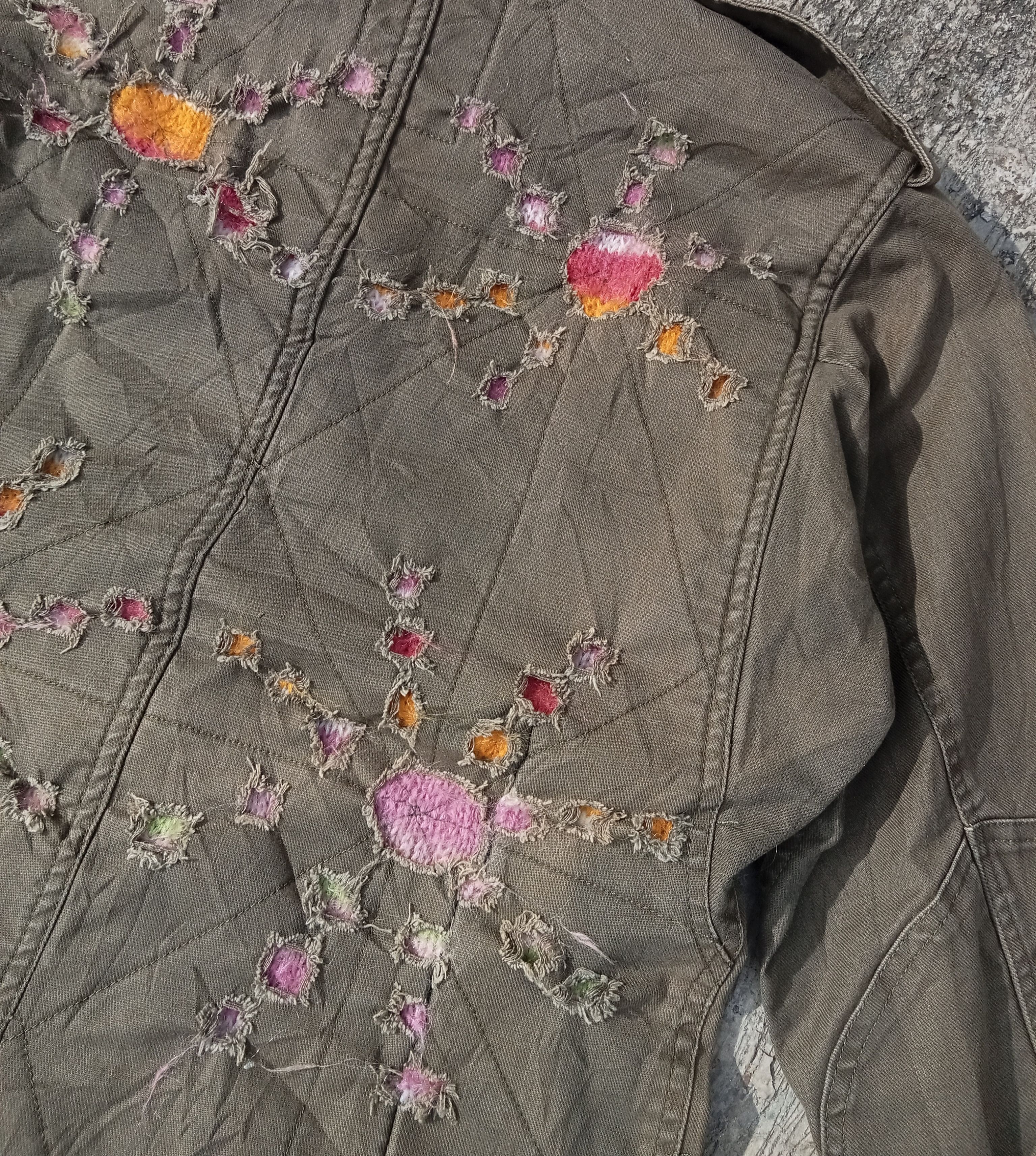 Japanese Brand Dragon Thunder distressed Parka Punk Jacket Size US M / EU 48-50 / 2 - 6 Thumbnail