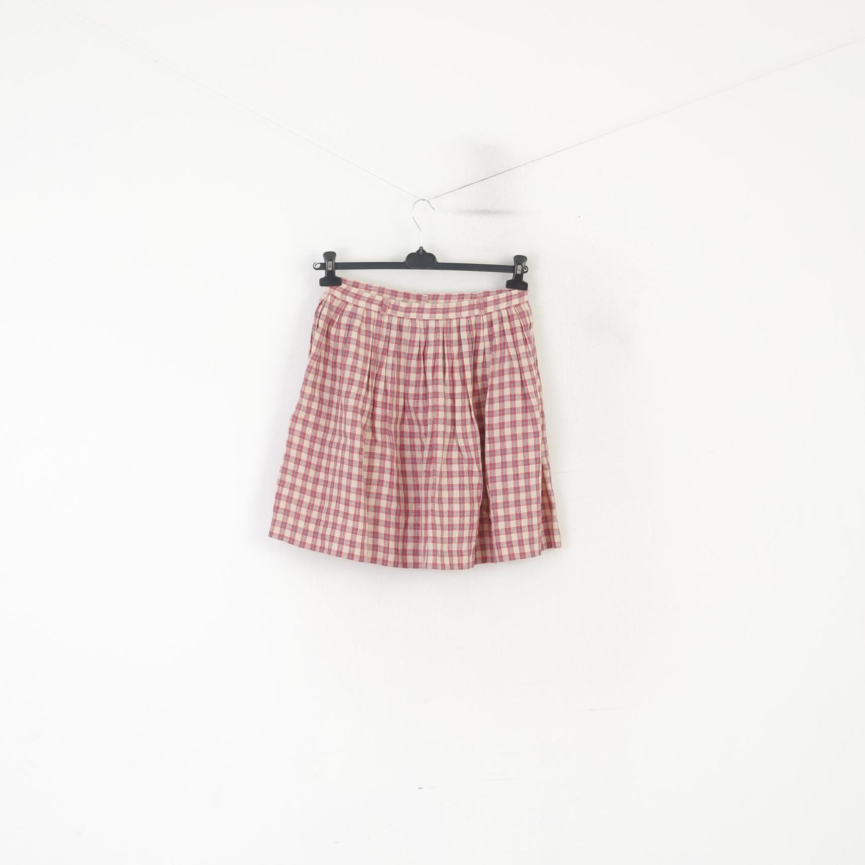 Ralph Lauren Ralph Lauren Women 6 S Mini Skirt Beige Linen 0388 Size 28" / US 6 / IT 42 - 7 Thumbnail