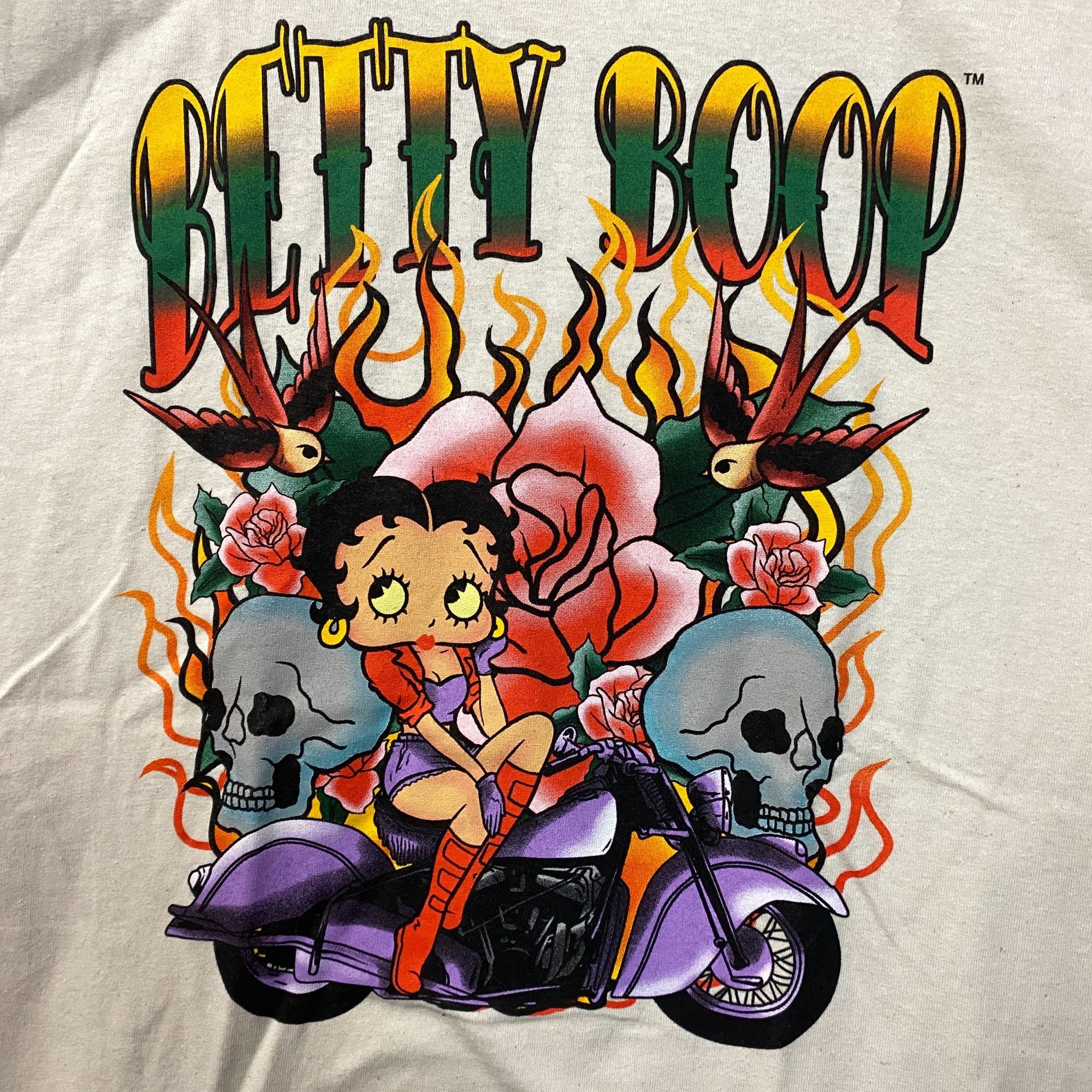 Other Betty Boop Motorcycle Vintage style T-Shirt Medium Size US M / EU 48-50 / 2 - 2 Thumbnail