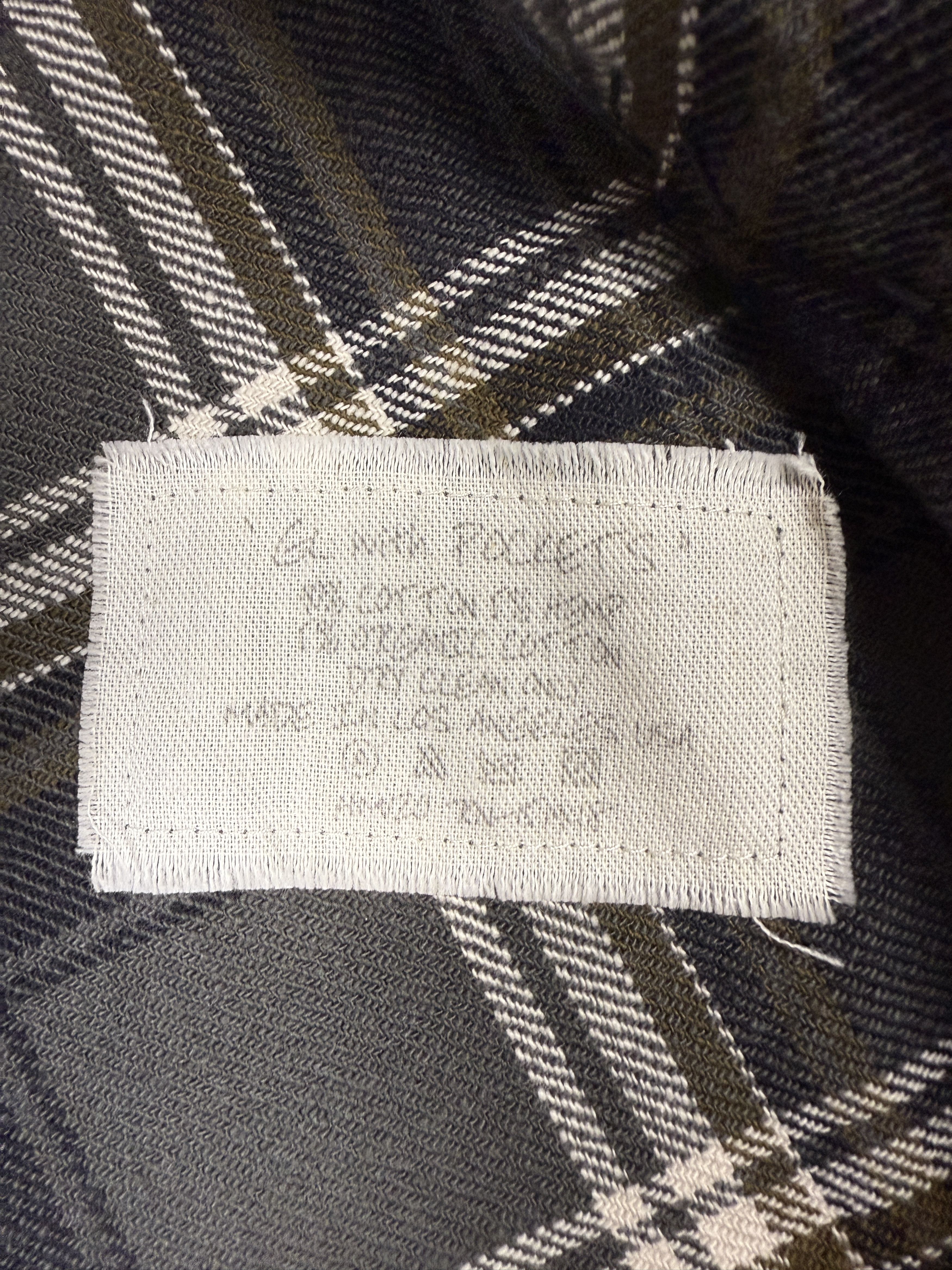 Greg Lauren $1150 Greg Lauren Mixed Plaid GL1 w/ Pockets Size US M / EU 48-50 / 2 - 6 Thumbnail