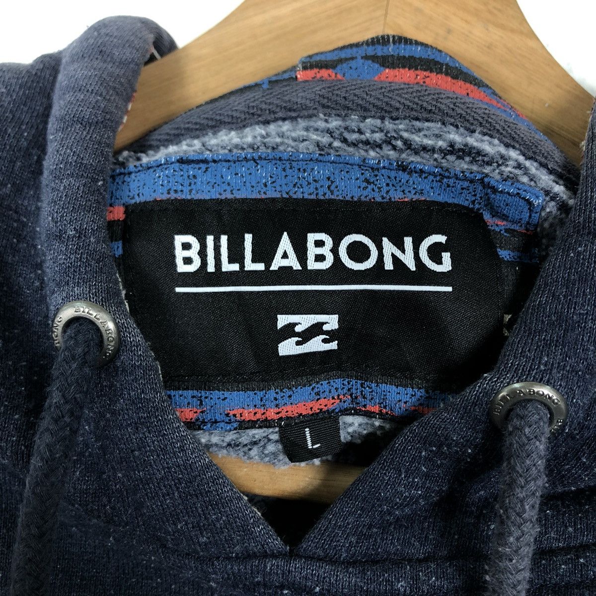 Japanese Brand 🔥90’s Vintage Billabong Hoodie Sweater Big Logo Spell Out Size US L / EU 52-54 / 3 - 11 Thumbnail