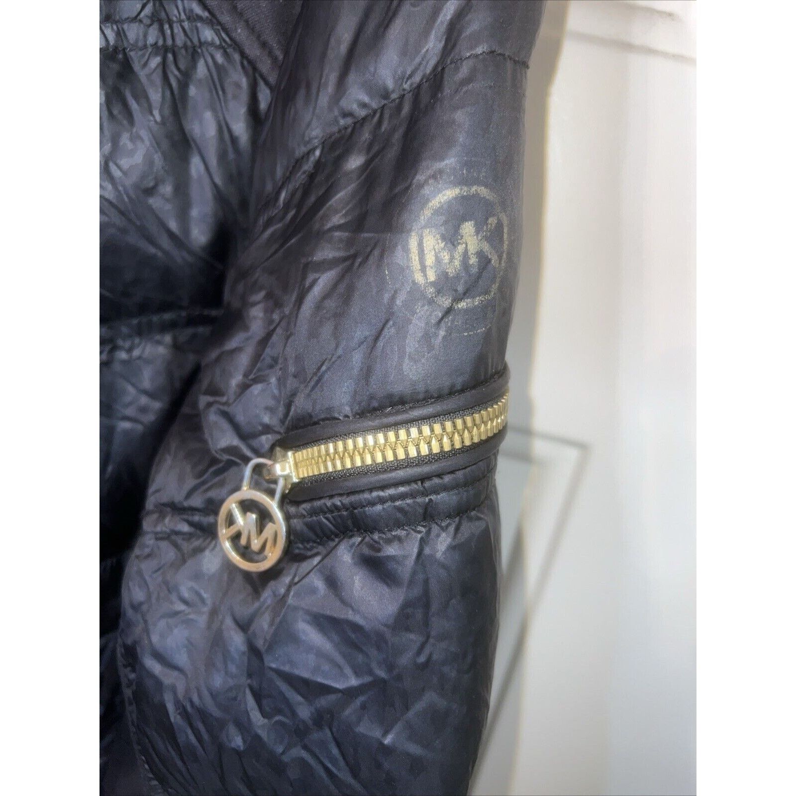 Michael Kors Michael Kors Women’s Windbreaker Black Medium Puffer Jacket Size M / US 6-8 / IT 42-44 - 5 Thumbnail