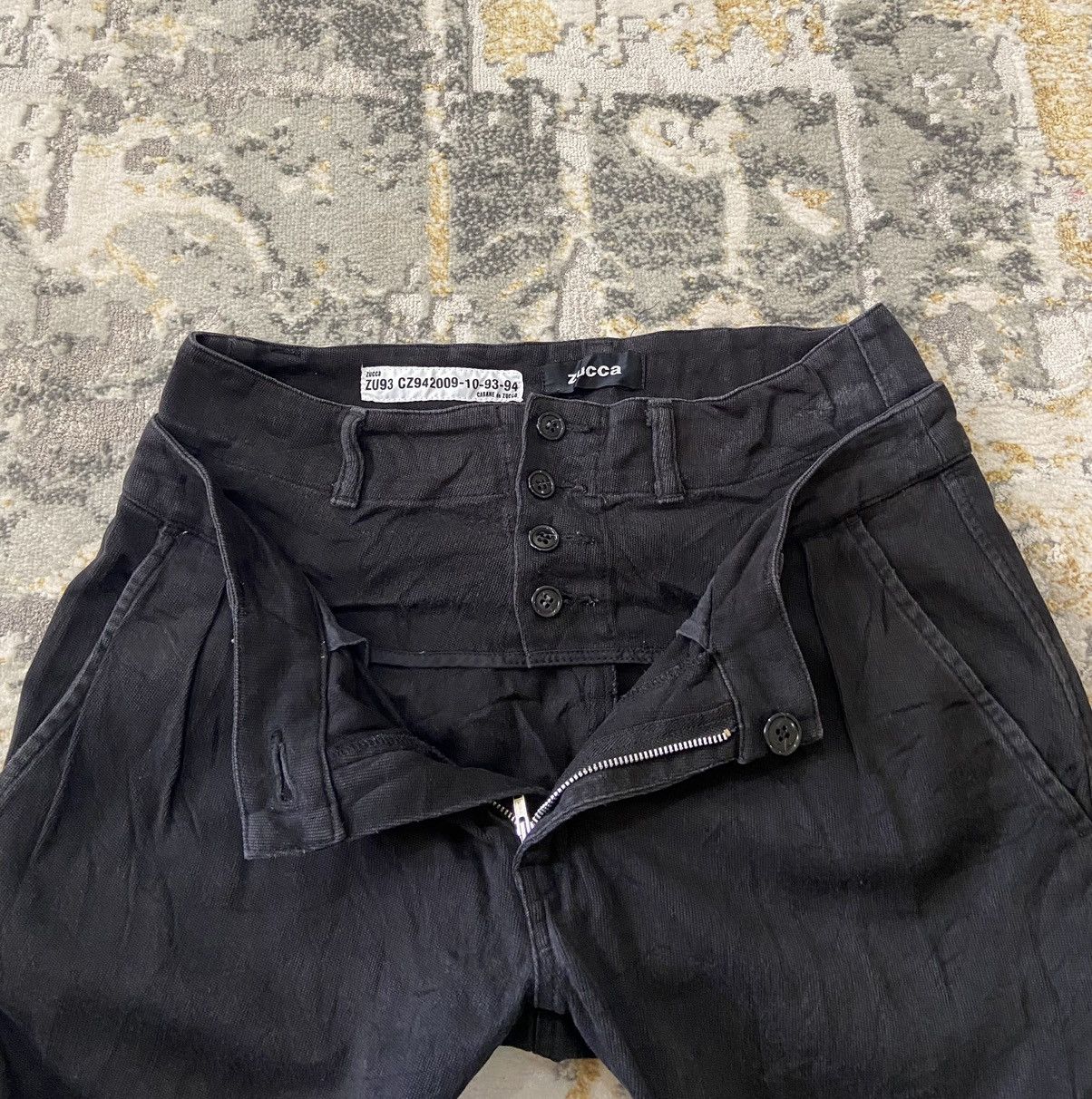If Six Was Nine × Issey Miyake × Zucca ZUCCA Cz942009 DOUBLE WAIST PANTS Size US 32 / EU 48 - 9 Thumbnail