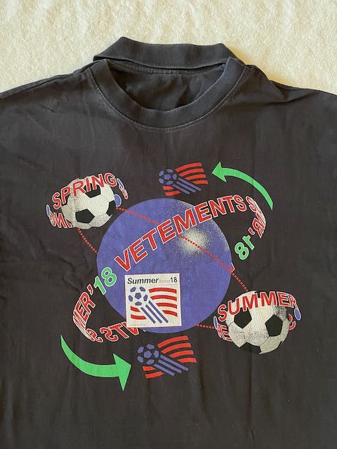Vetements Vetements SS18 Reconstructed Soccer T-Shirt Polo Size US S / EU 44-46 / 1 - 2 Thumbnail