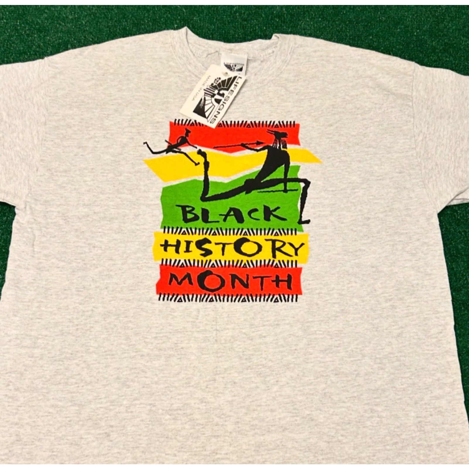 Vintage VINTAGE 90s Black History Month VTG Shirt Mens XL New With Tags 1990s Size US XL / EU 56 / 4 - 3 Thumbnail