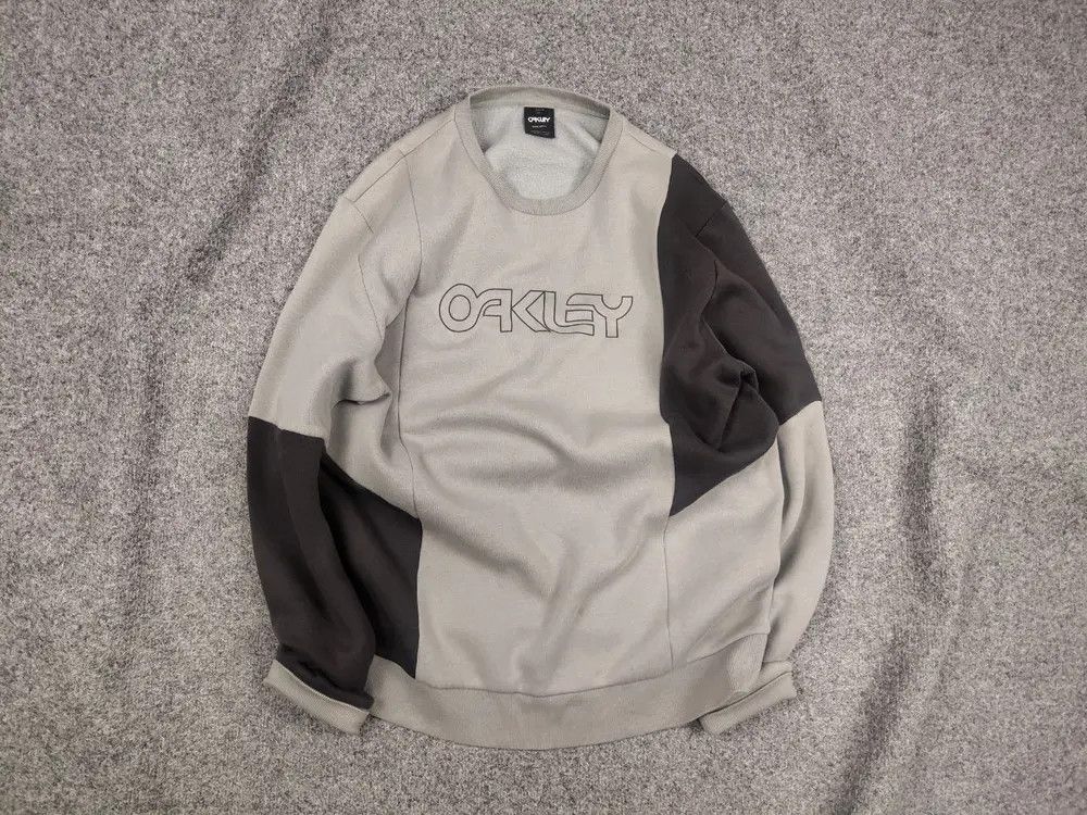 Oakley Oakley Logo combined Crew Check Sweatshirt Vintage Style Size US M / EU 48-50 / 2 - 1 Thumbnail