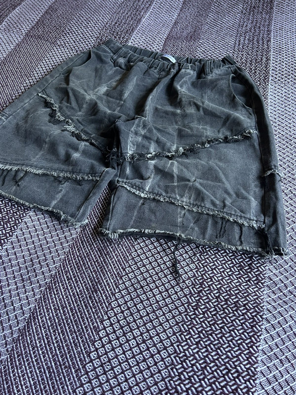 Japanese Brand Vintage Japanese Style Shorts Faded Distressed Washed Unisex Size US 34 / EU 50 - 3 Thumbnail
