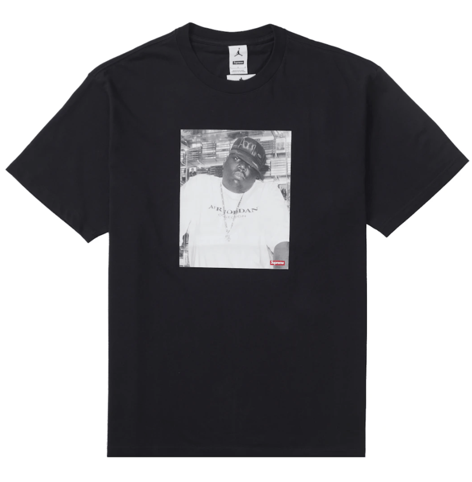 Jordan Brand × Supreme Supreme Jordan Biggie Shirt Size L Size US L / EU 52-54 / 3 - 1 Thumbnail