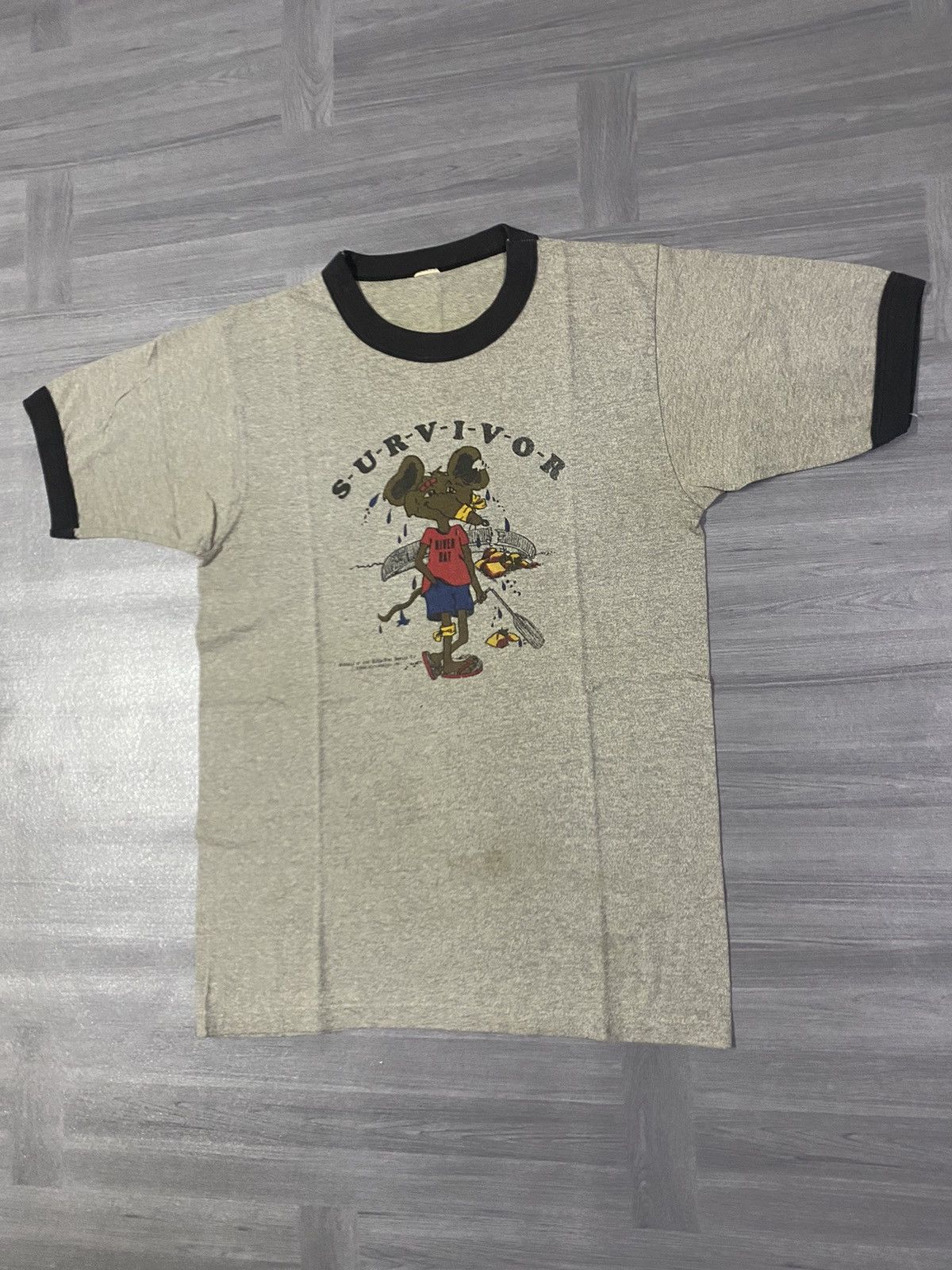 Vintage Vintage Survivor Wizard of the Hills River Rat Series 1987 Size US S / EU 44-46 / 1 - 2 Thumbnail