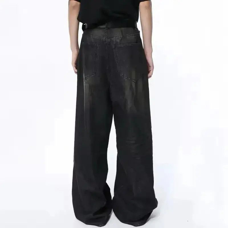 Japanese Brand Straight Vintage Loose Hole Jeans Pants y2k Size US 30 / EU 46 - 5 Thumbnail