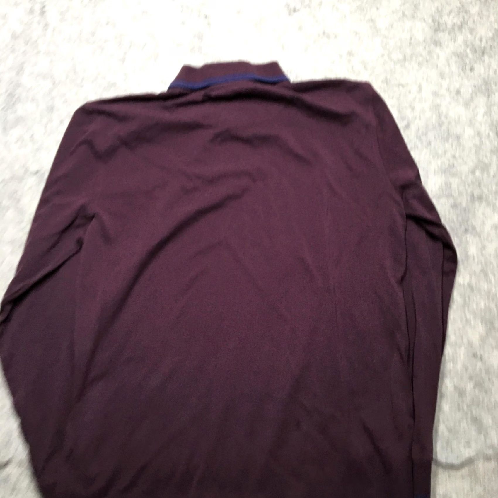 Harmont & Blaine Harmont & Blaine Polo Shirt Mens XL Burgundy Long Sleeve Narrow Fit Hound Logo Size US XL / EU 56 / 4 - 7 Thumbnail