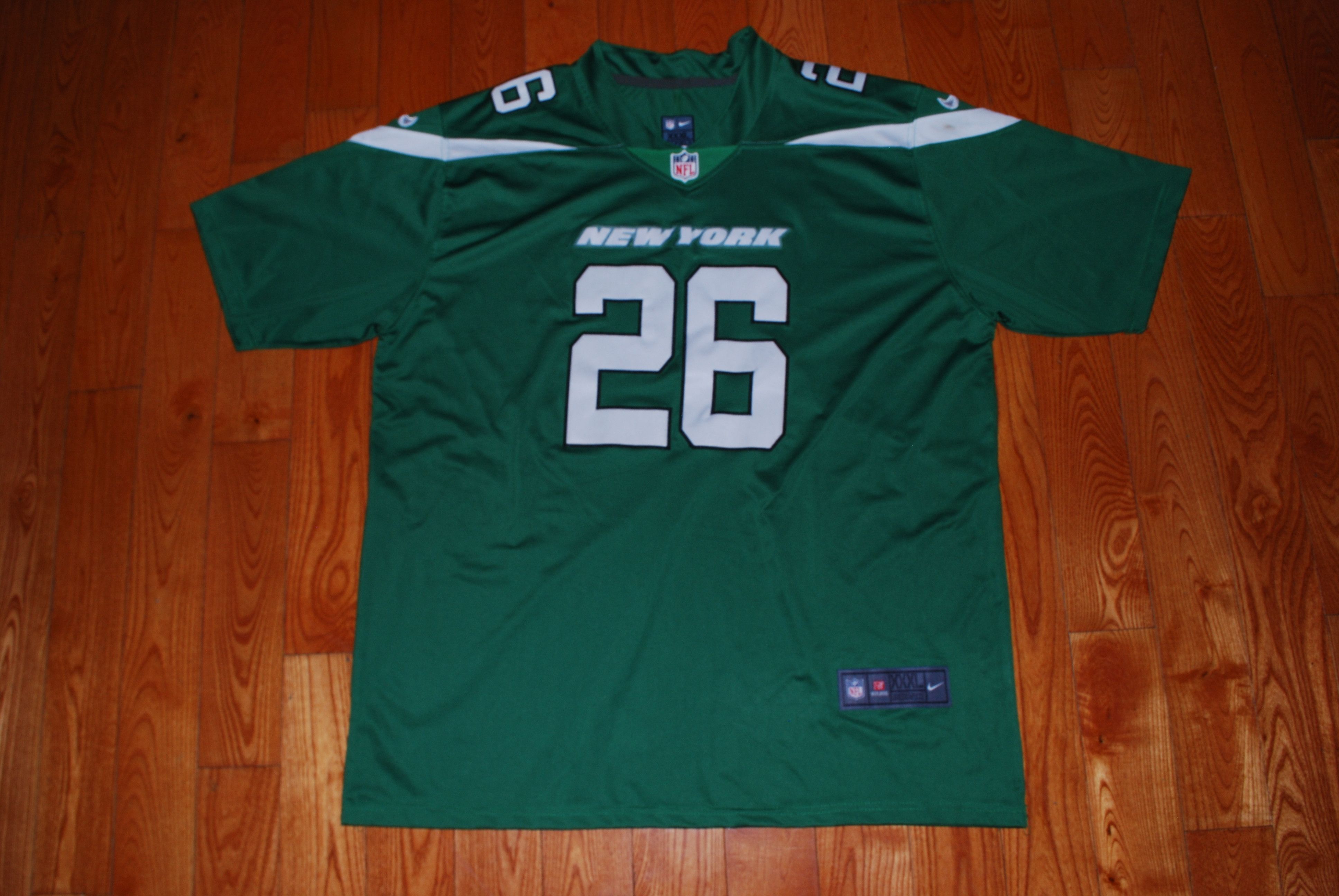 Nike Nike New York Jets NFL LeVeon Bell #26 Jersey Size US XXL / EU 58 / 5 - 4 Thumbnail