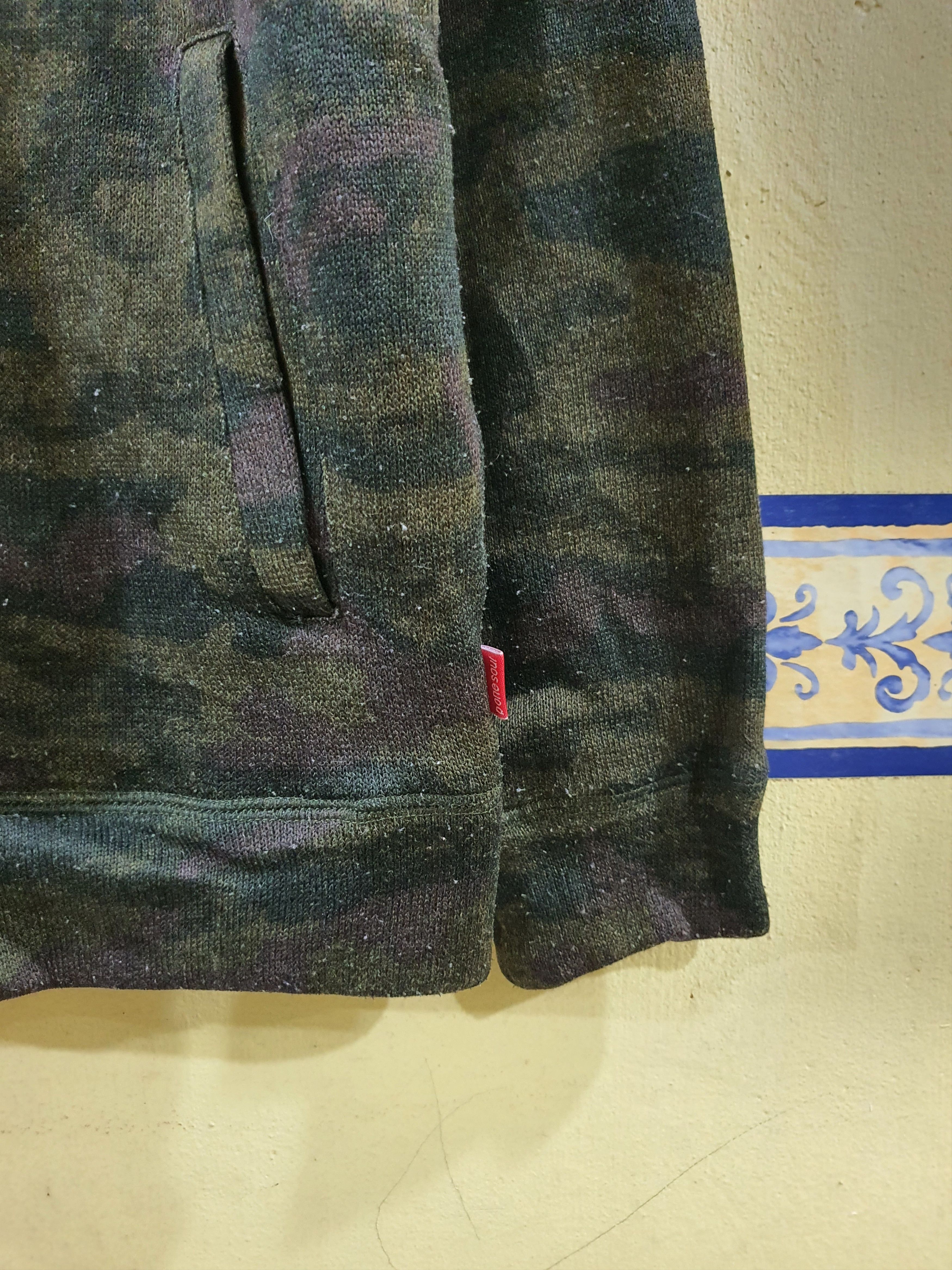 Japanese Brand Duck Dude by B One Soul camo hoodie zip Size US L / EU 52-54 / 3 - 8 Thumbnail