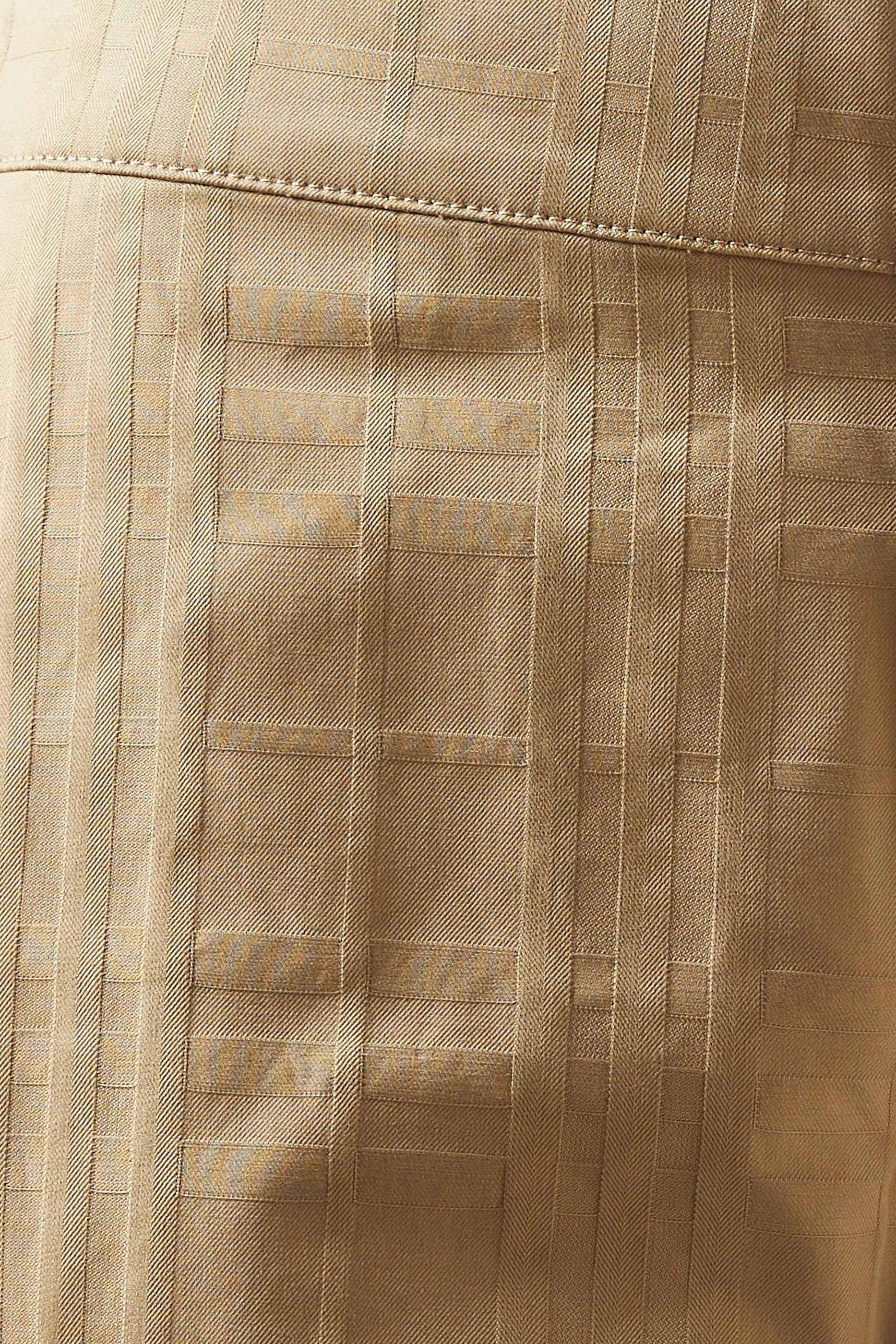 Burberry os11x0526 Textured Check Pants in Beige Size US 36 / EU 52 - 4 Thumbnail